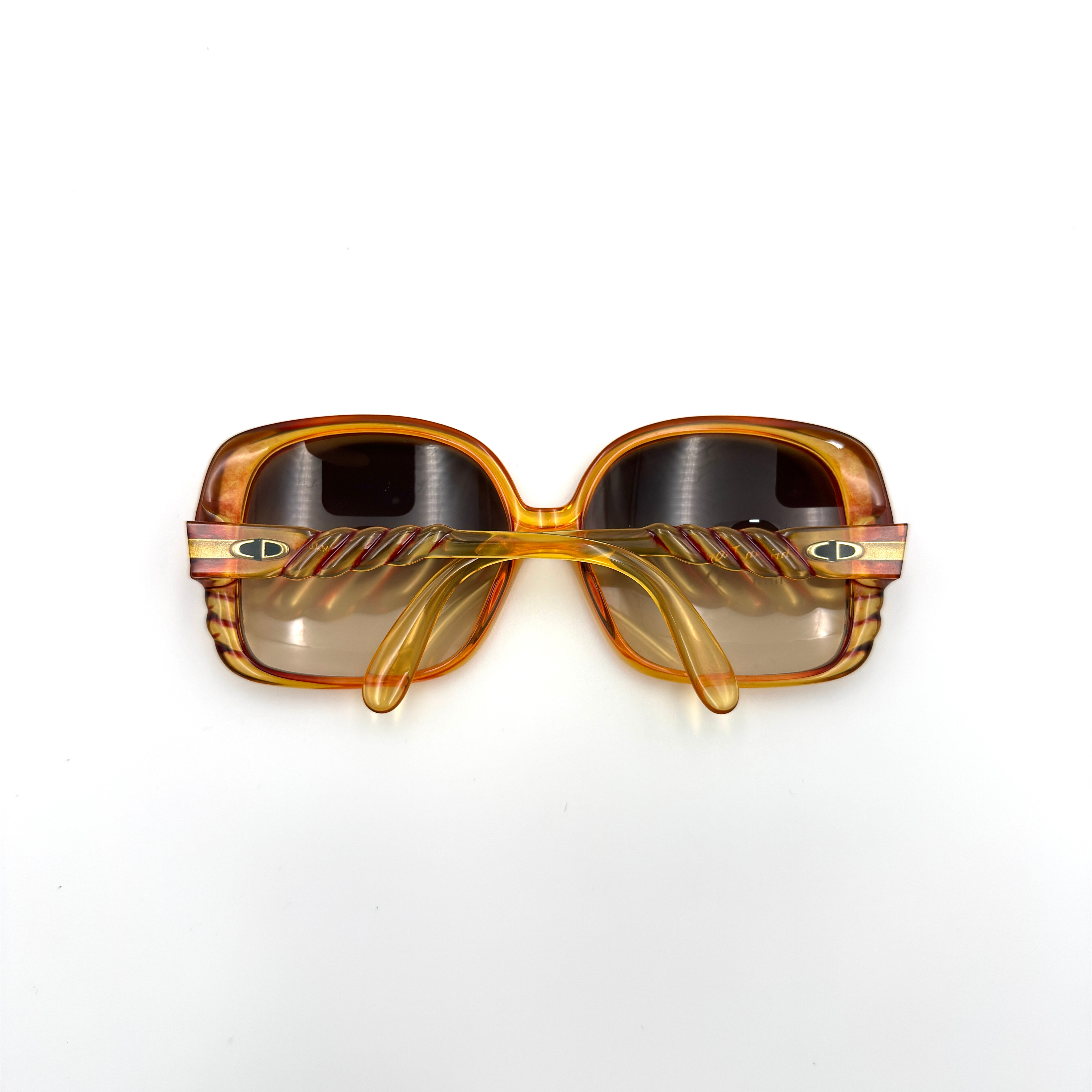 Dior 206430 Oversized Sunglasses Brown
