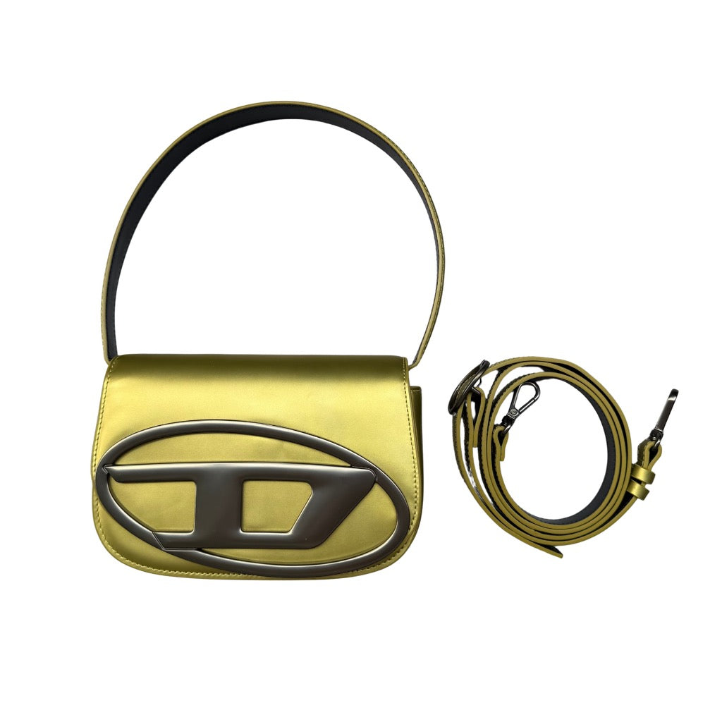 Diesel 1DR Shoulder Bag Matte Gold/Matte Black