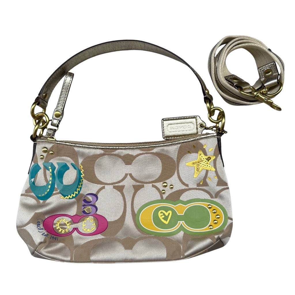 Coach 2Way Signature Baguette ShoulderBag Multicolor