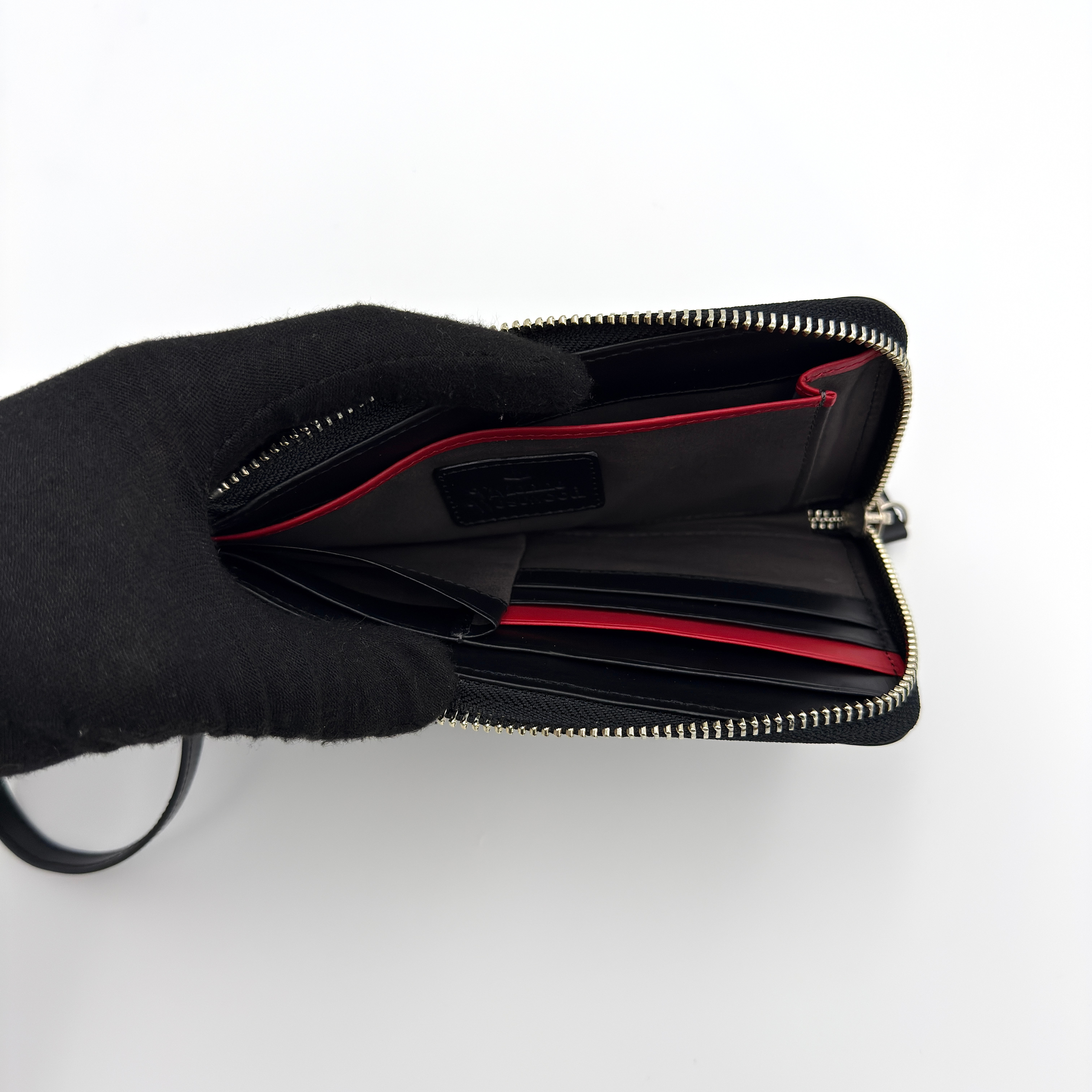 Vivienne Westwood Orb Wristlet Wallet Black