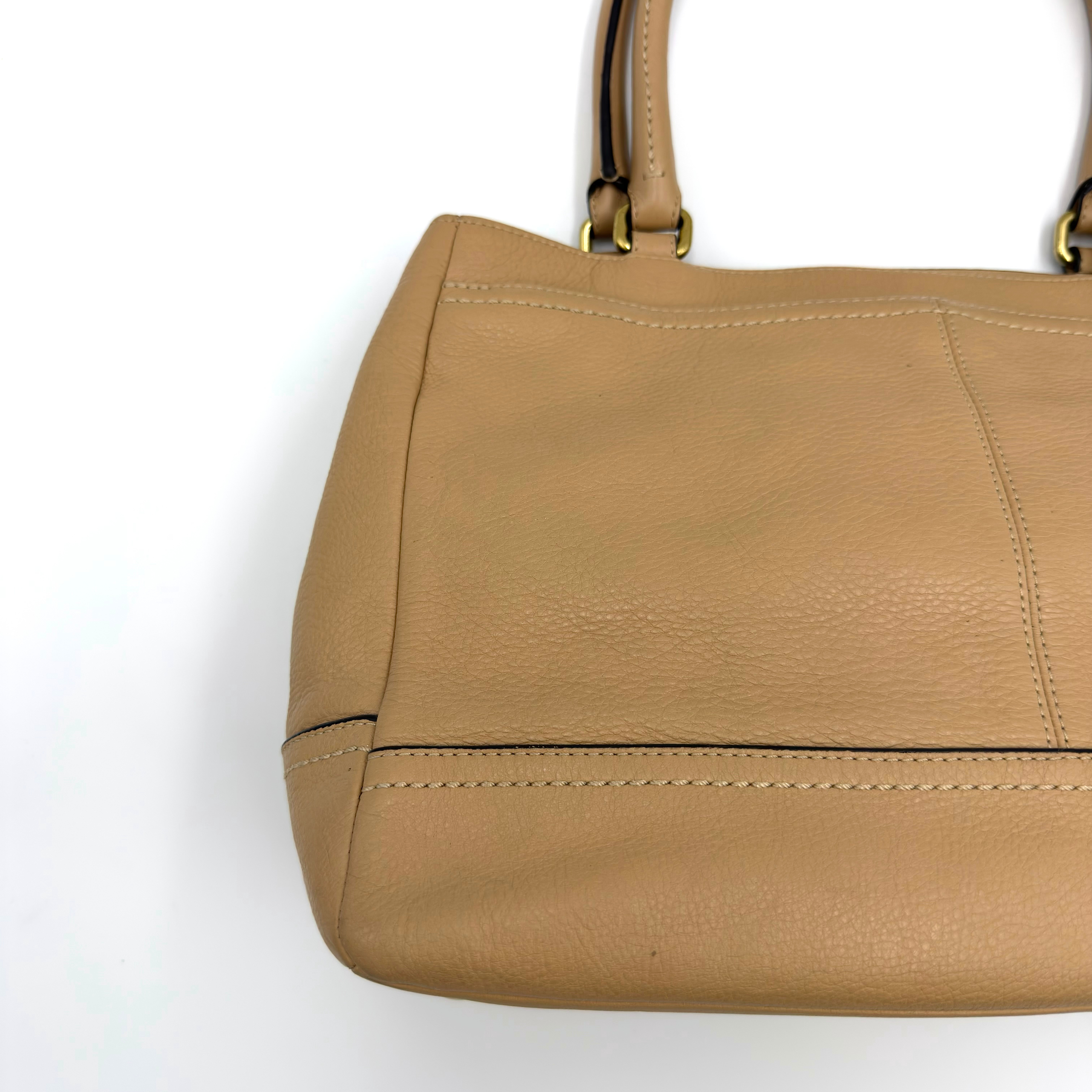 Coach Park Carryall Shoulder Bag Brown