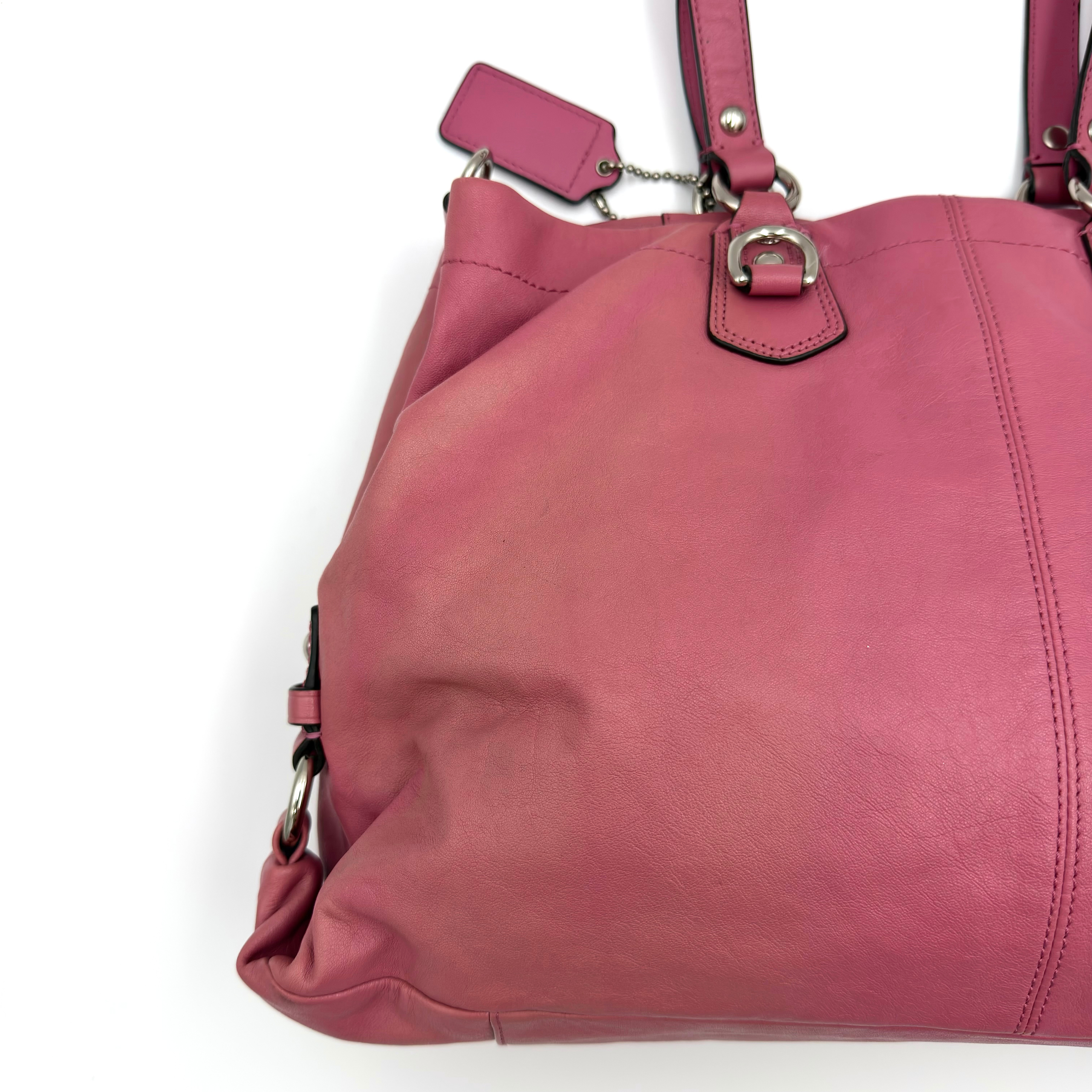Coach 2Way Ashley Shoulder Bag Pink