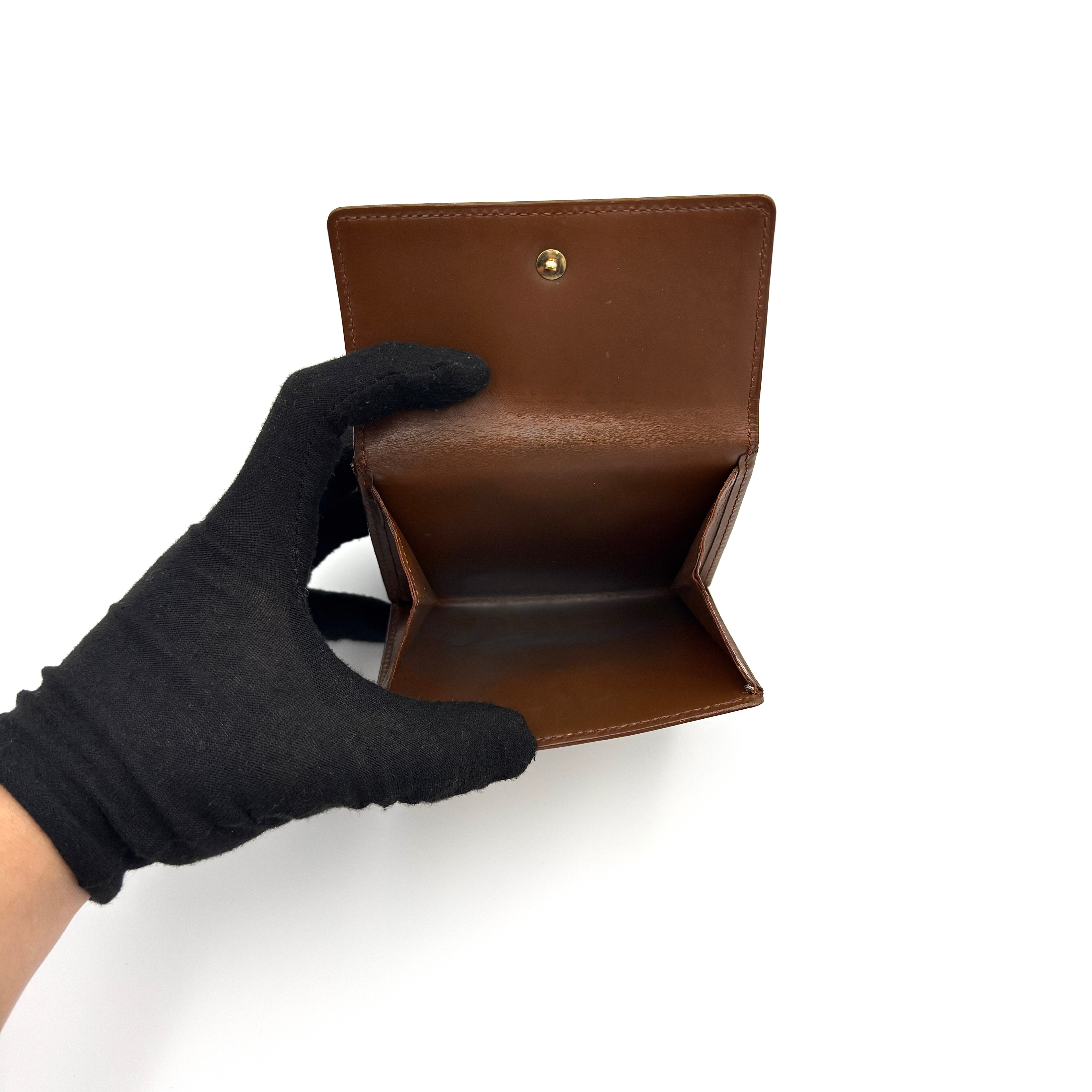 Louis Vuitton Monogram Vernis Portefeuille Elise Wallet Bronze