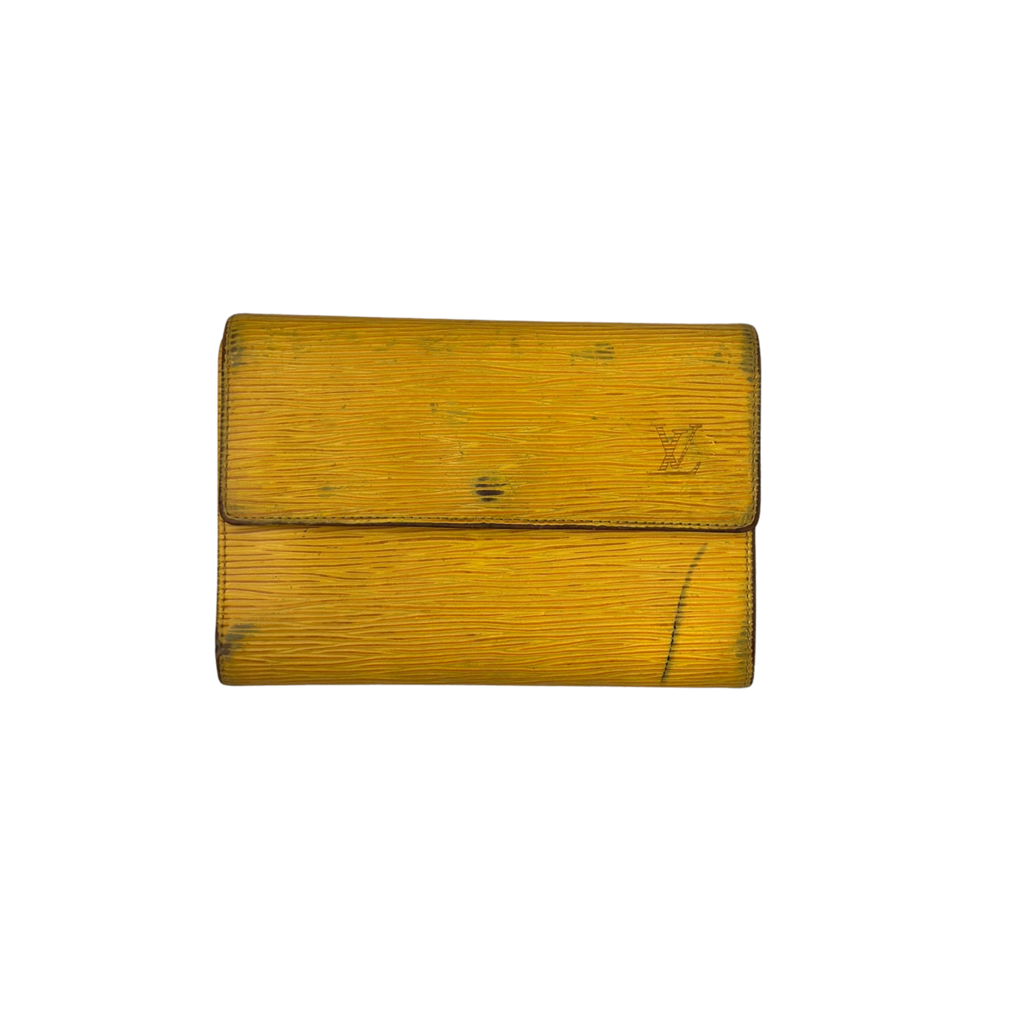 Louis Vuitton Yellow Epi Leather Wallet