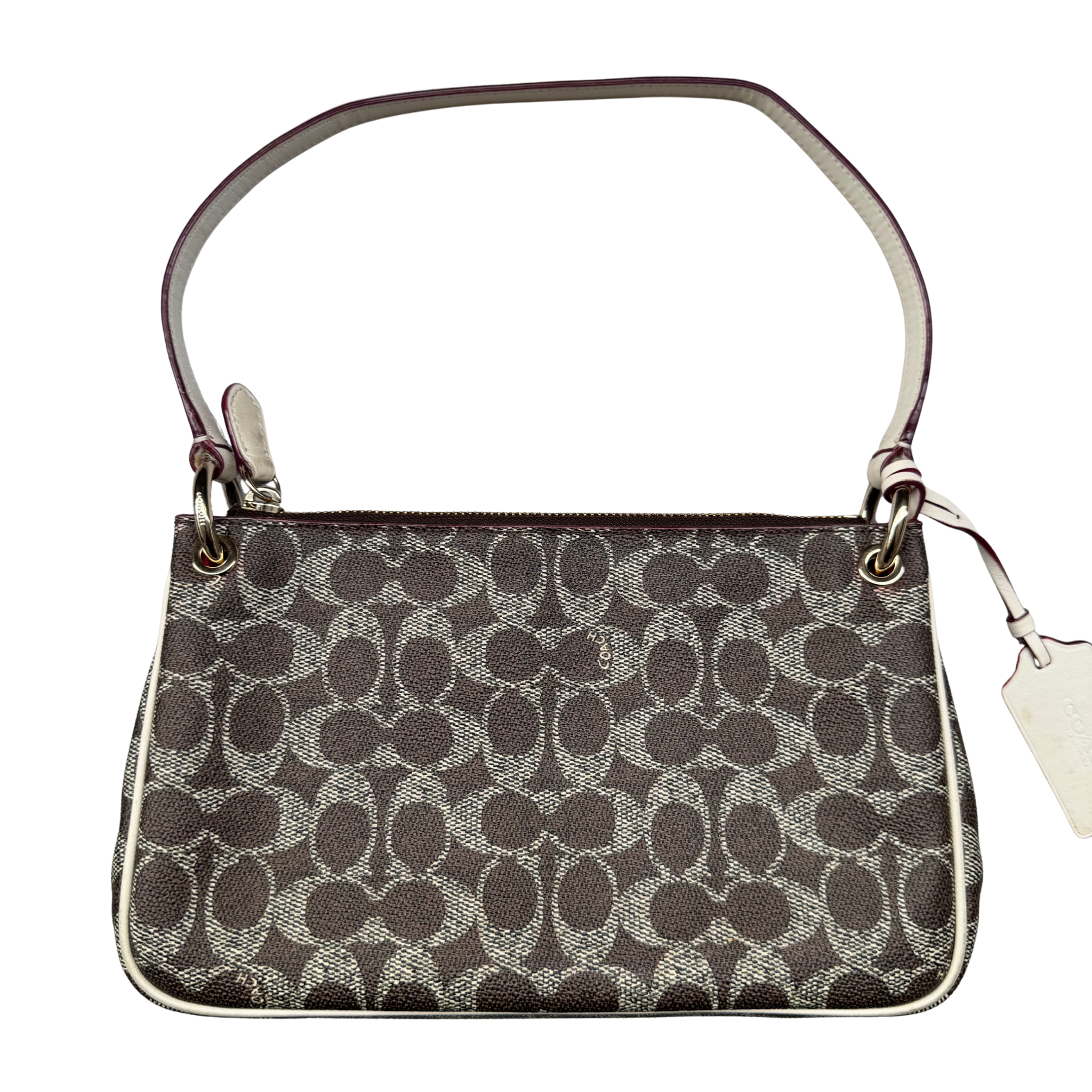 Coach Signature Canvas Charley Crossbody