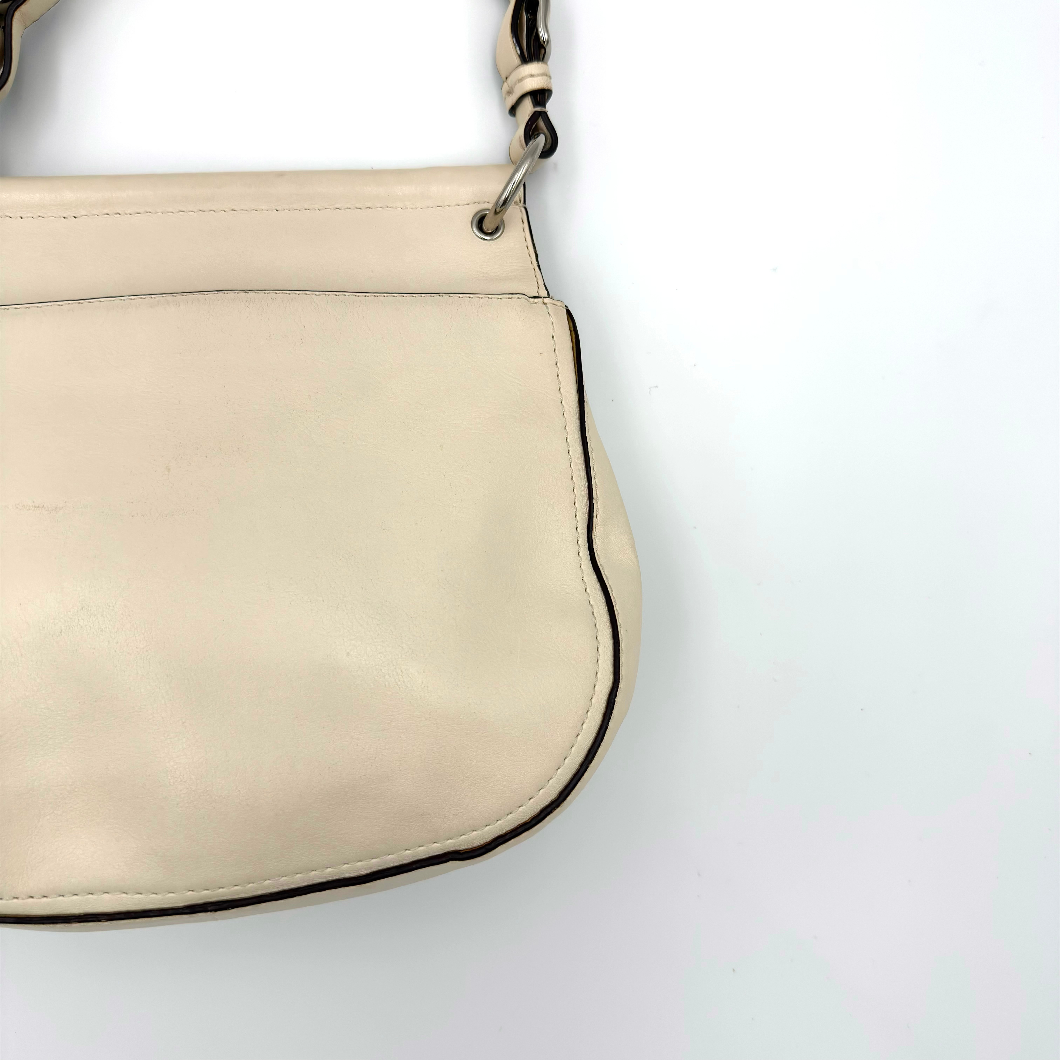 Coach 2Way Legacy Willis Shoulder Bag White