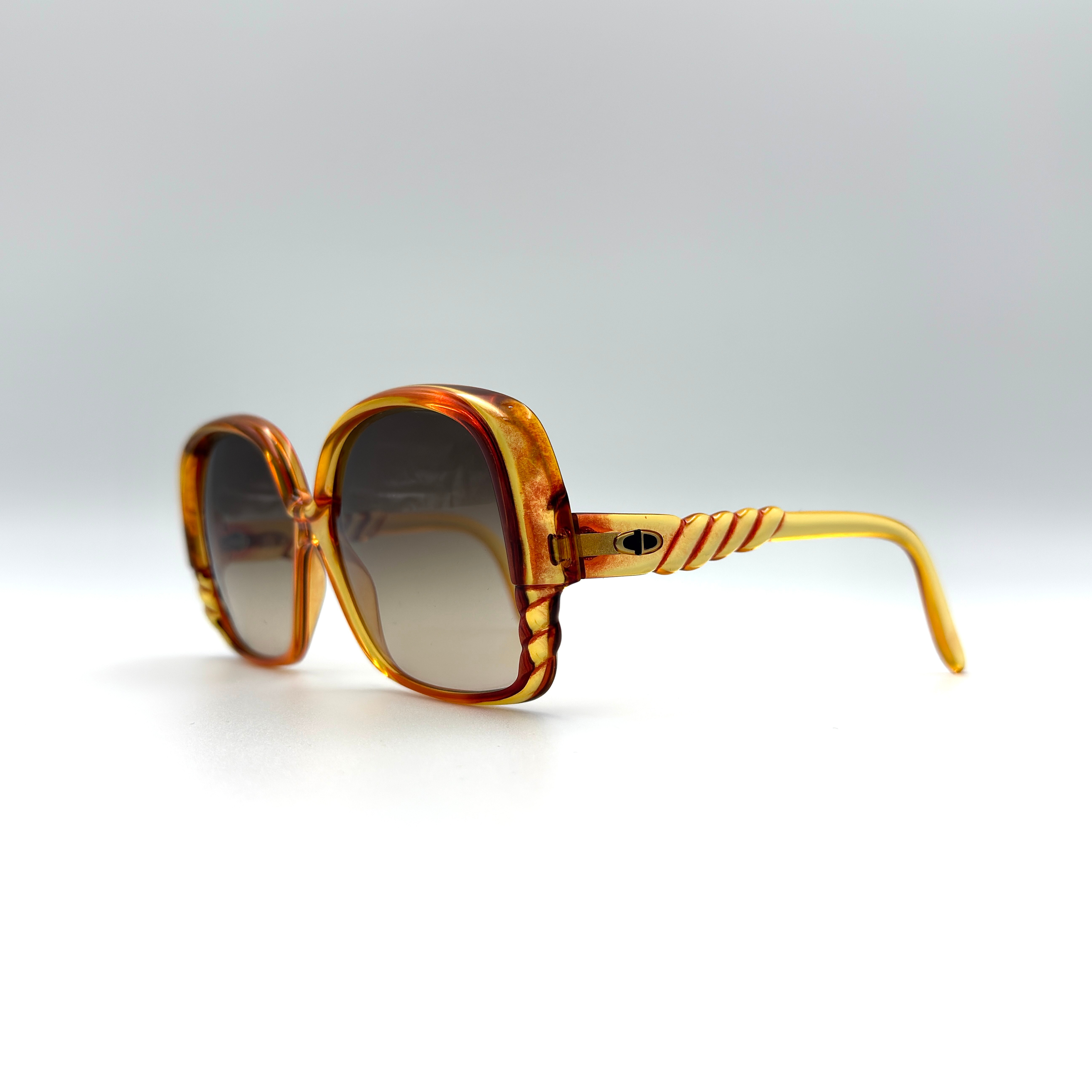 Dior 206430 Oversized Sunglasses Brown