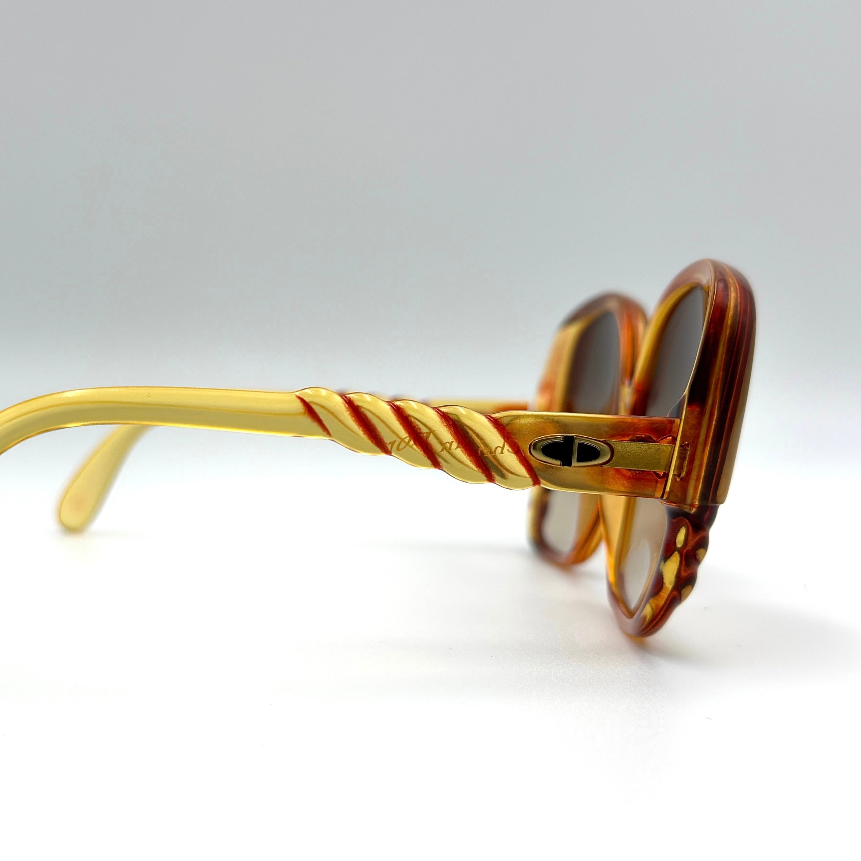 Dior 206430 Oversized Sunglasses Brown