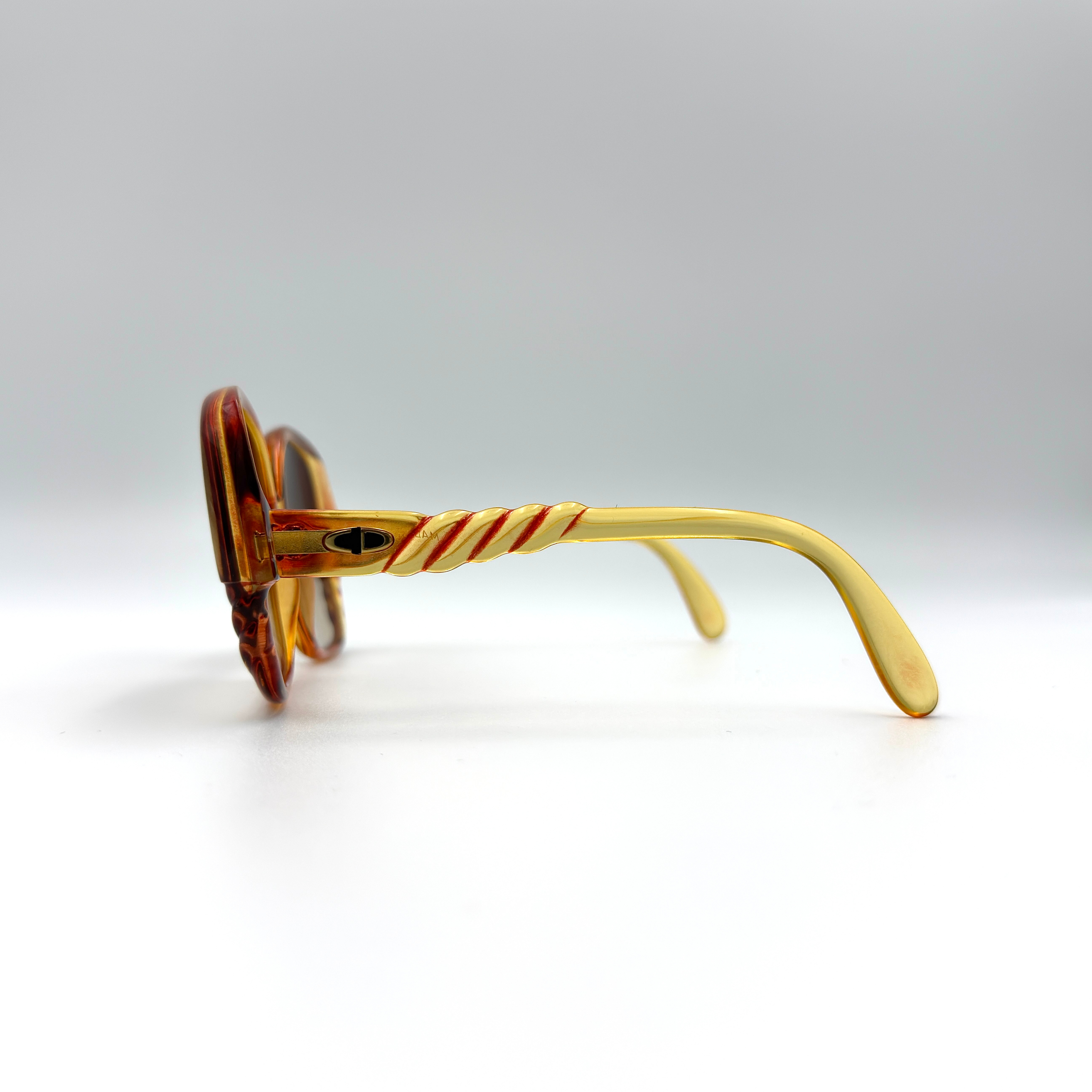 Dior 206430 Oversized Sunglasses Brown