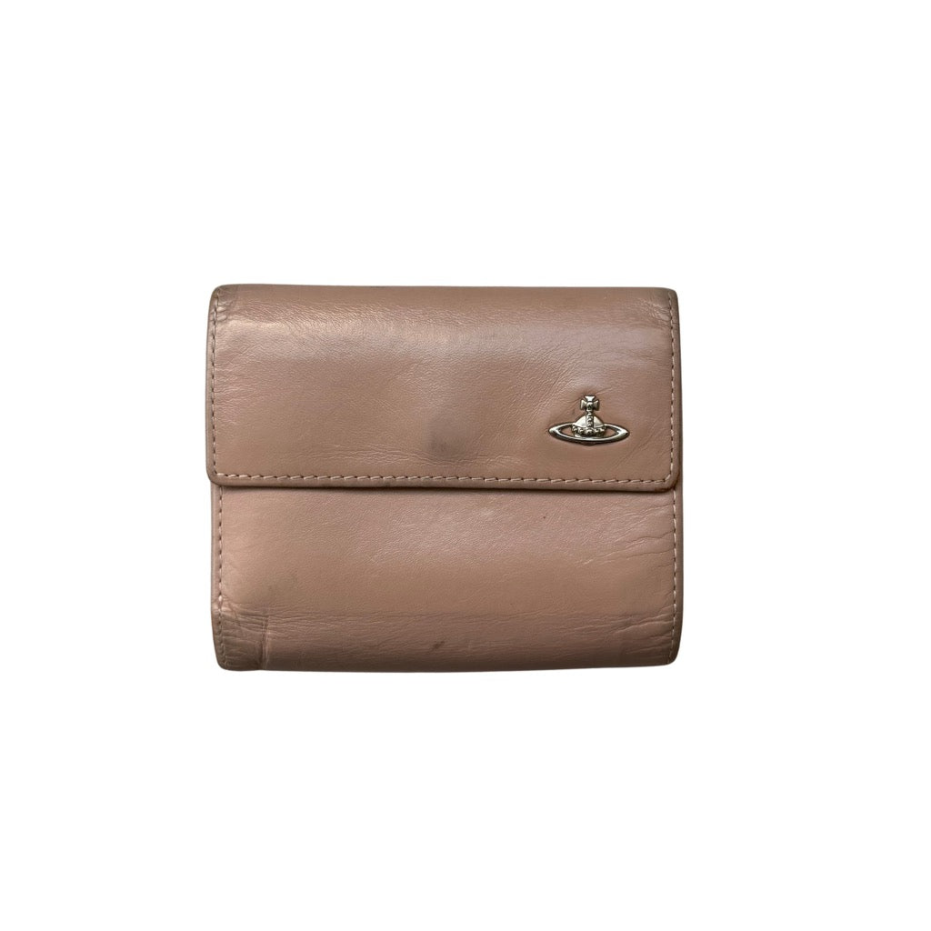 Vivienne Westwood Orb Trifold Wallet Light Pink