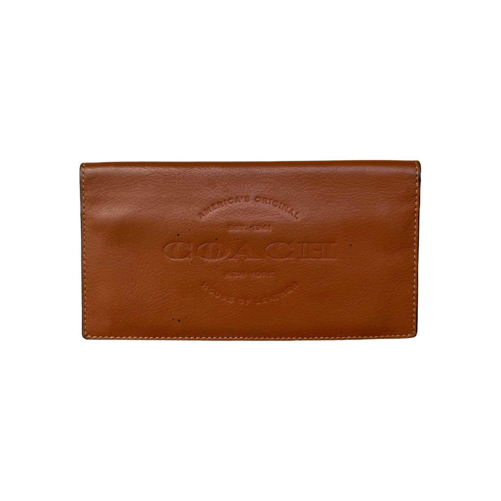 Coach Breast Pocket Wallet Brown
