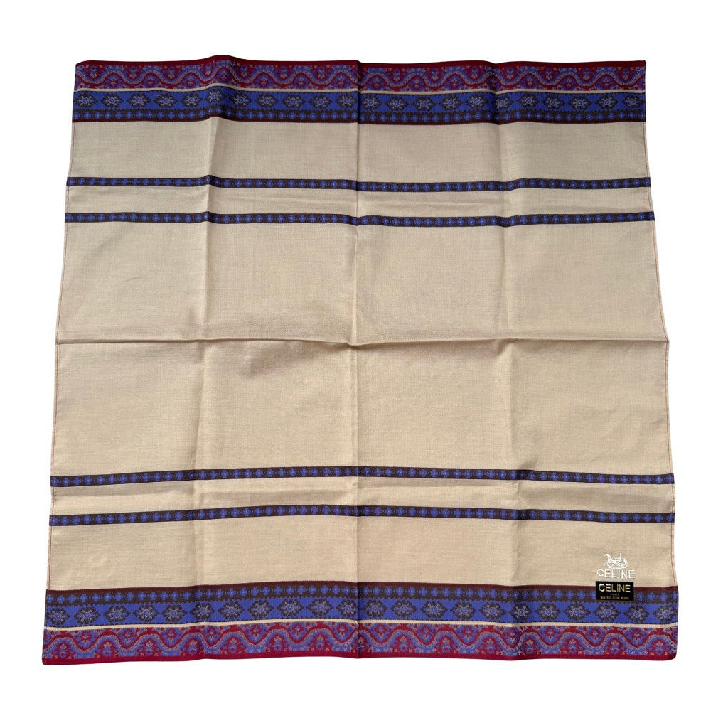 Celine Vintage Scarf Multicolor