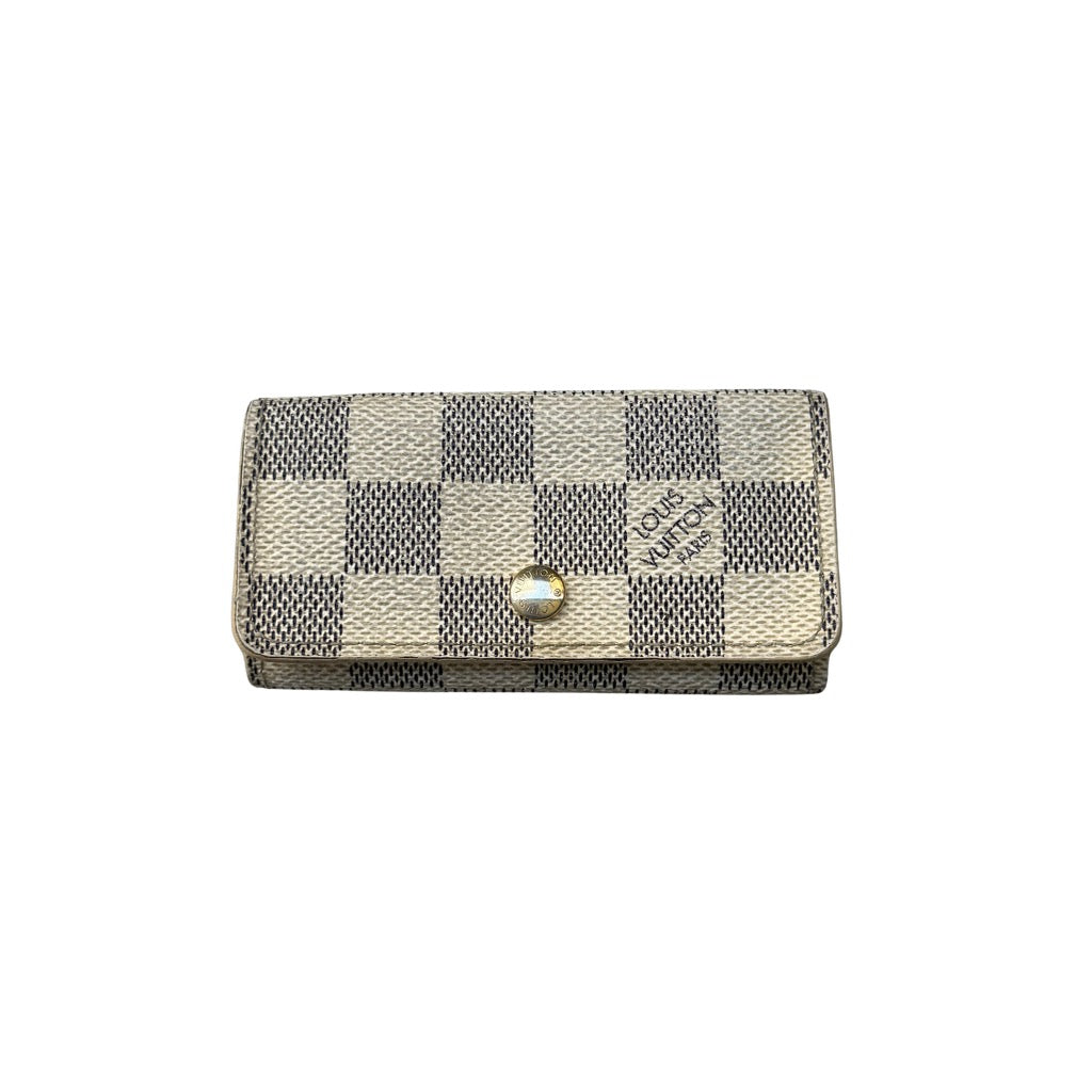 Louis Vuitton Damier Azur Key Holder Blue/White