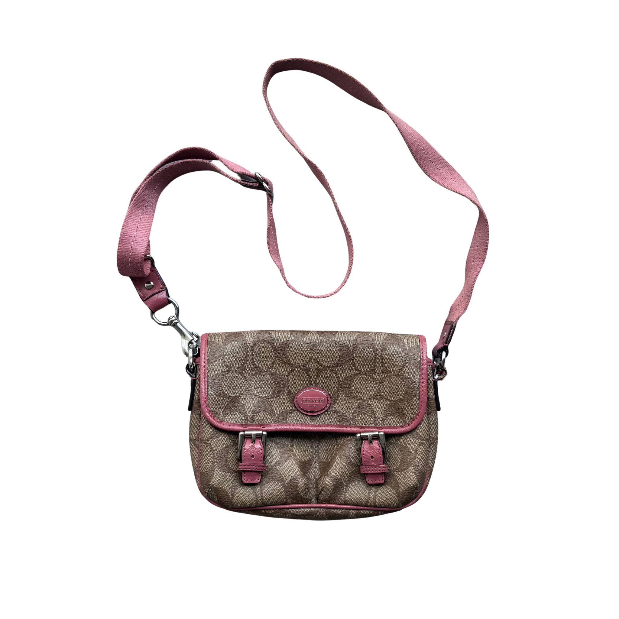 Coach Signature CrossbodyBag Pink