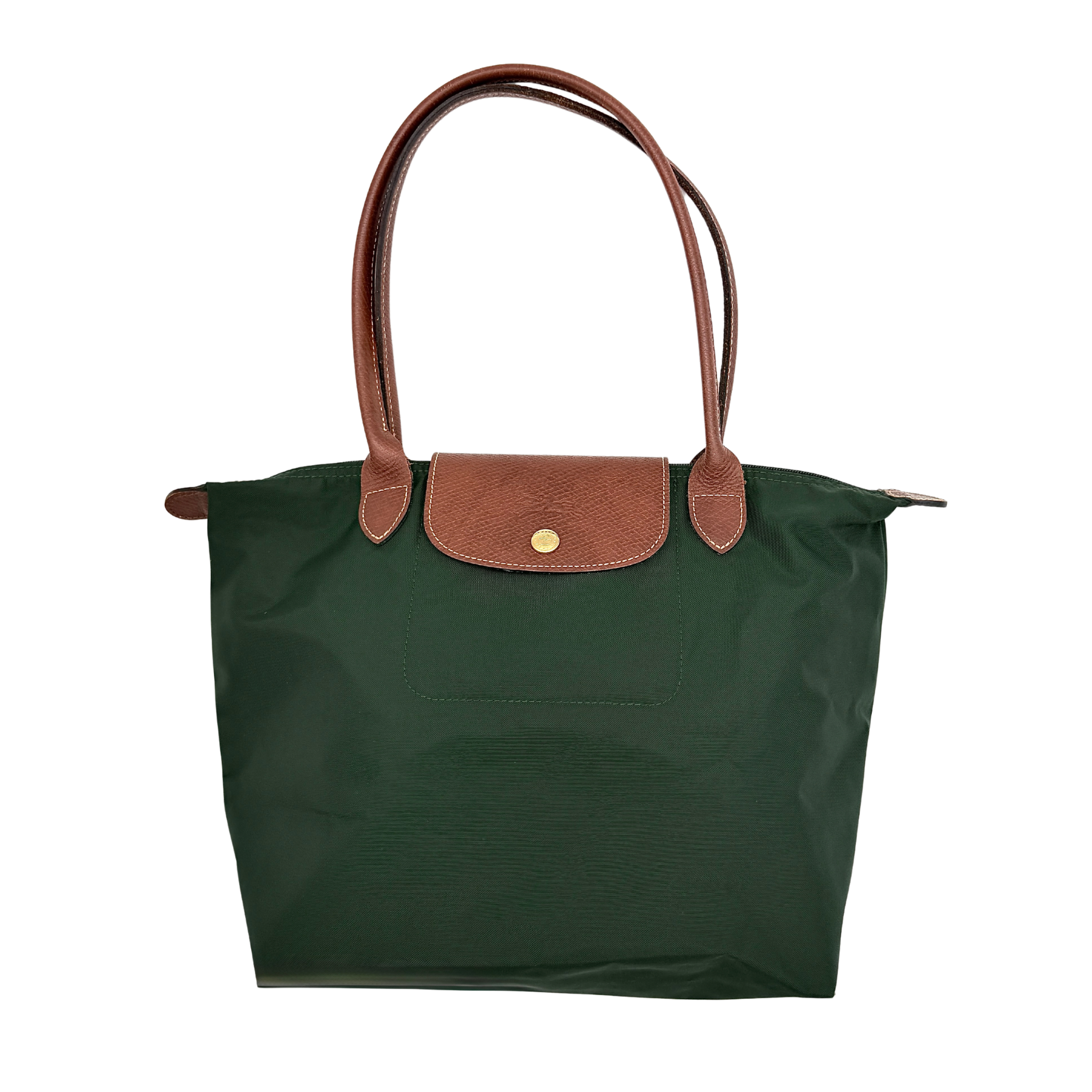 Longchamp Le Pliage Original Tote Bag Green/Brown
