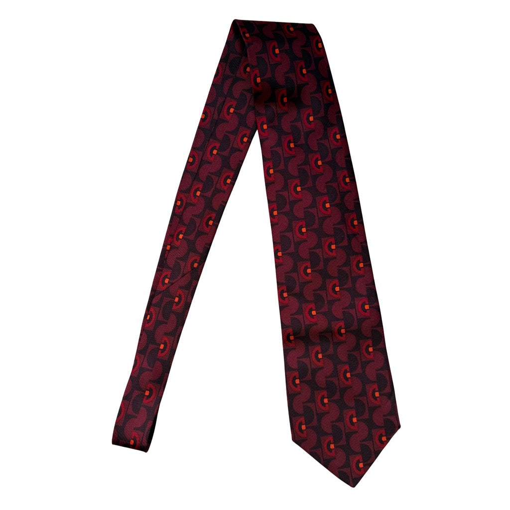 Gucci Silk Neck Tie Maroon