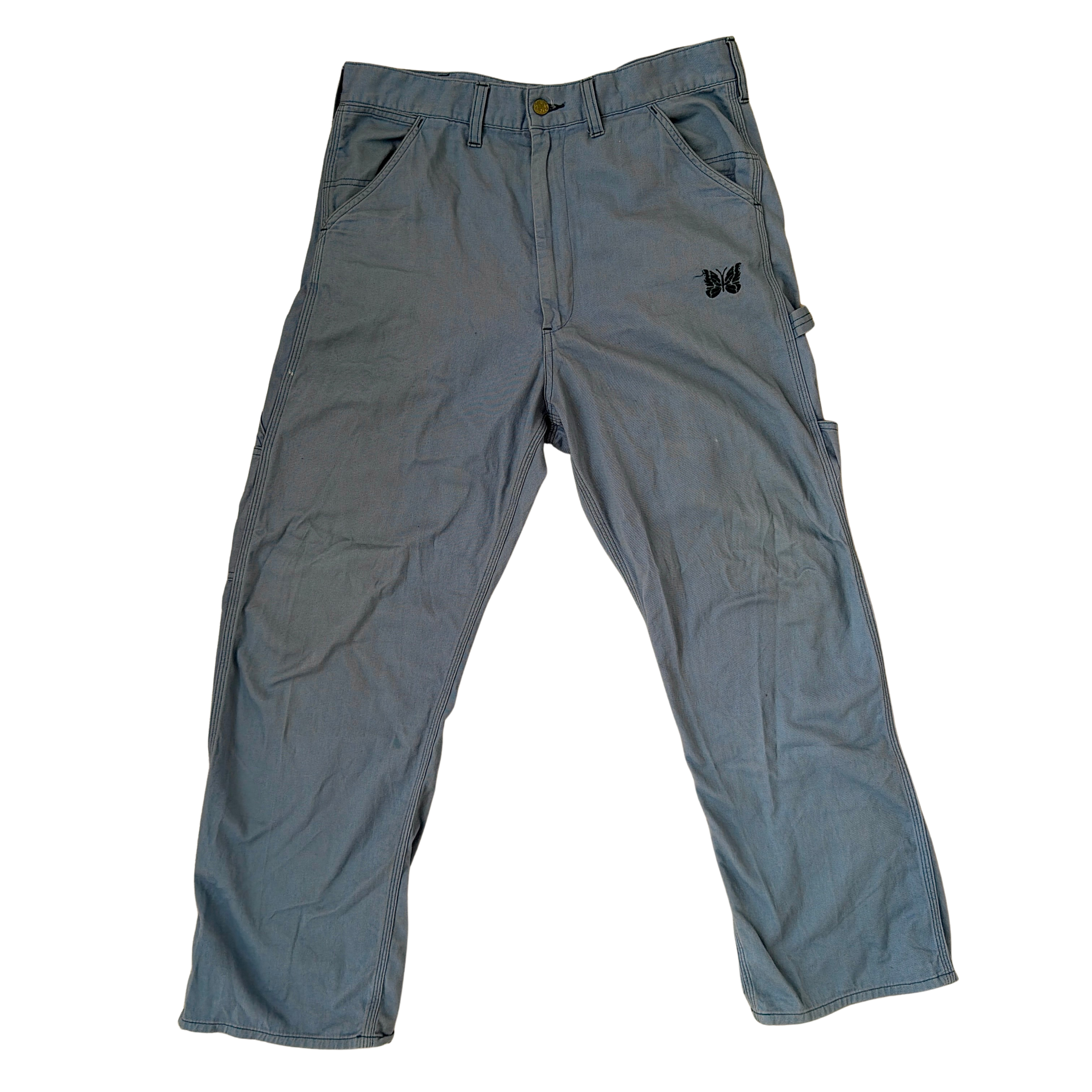 (M) Needles x Smith's Cotton Twill Painter Pant Dust Blue