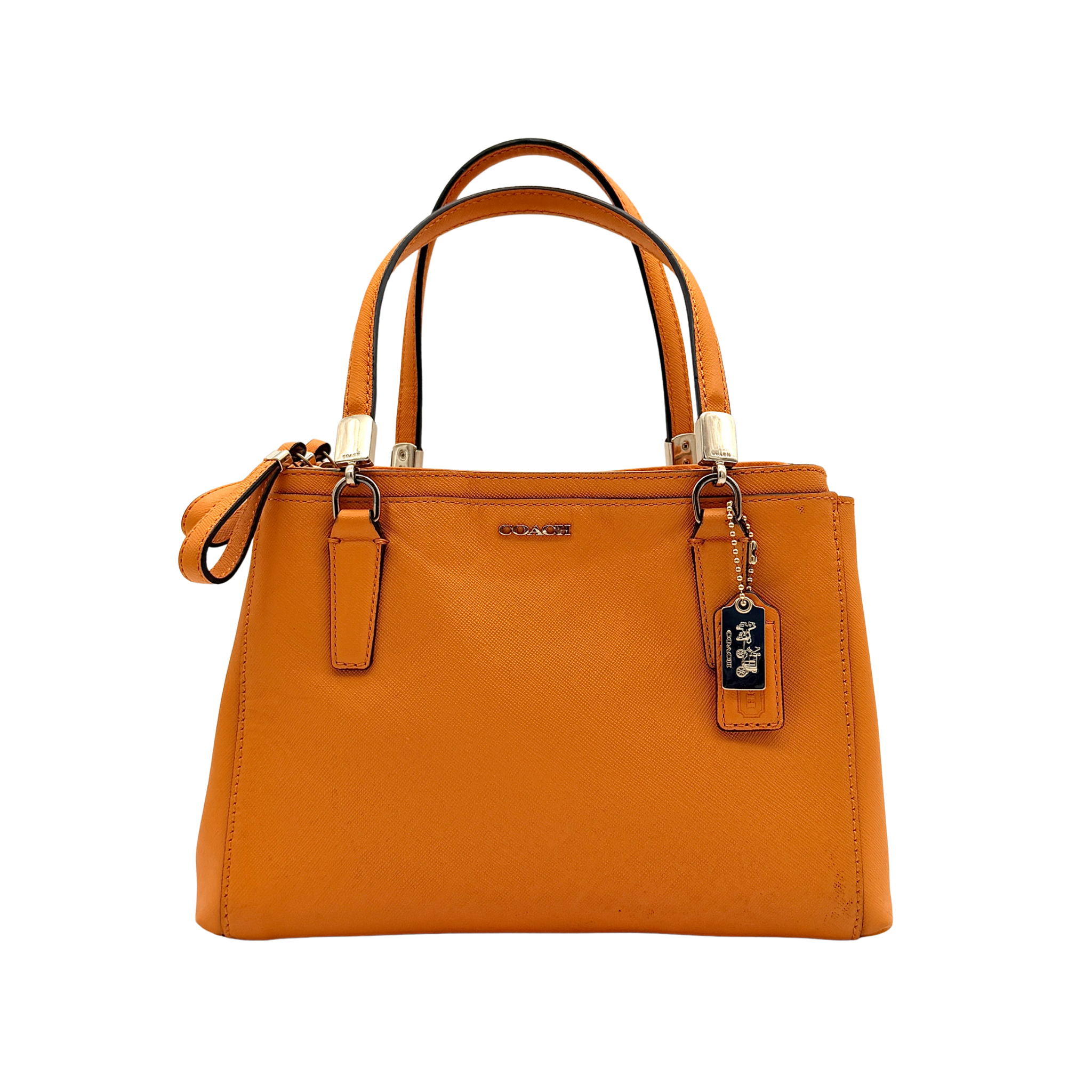 Coach Christie Carryall Handbag Orange