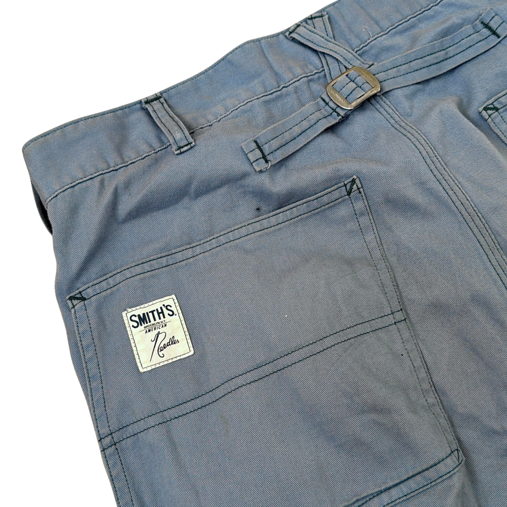 (M) Needles x Smith's Cotton Twill Painter Pant Dust Blue
