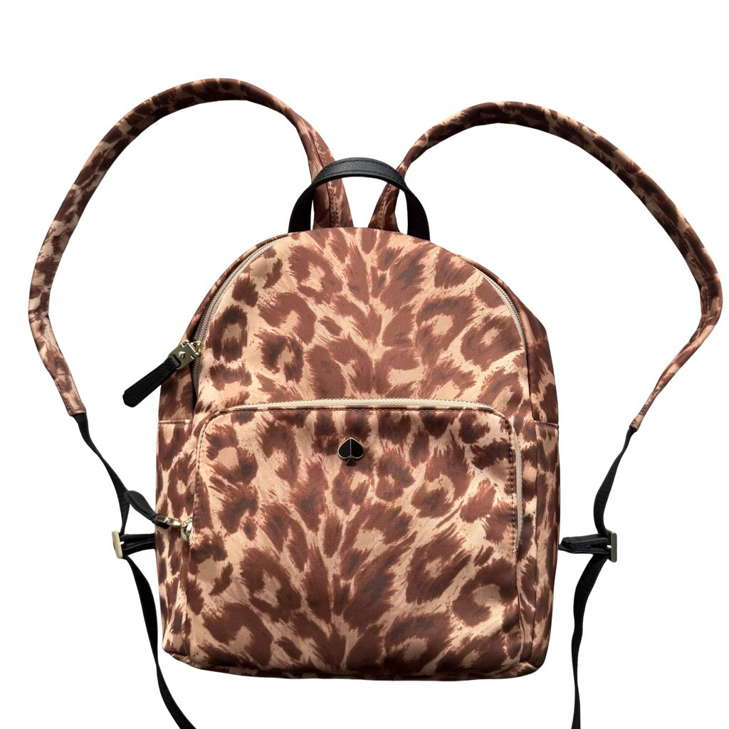 Kate Spade Taylor Leopard Print Backpack