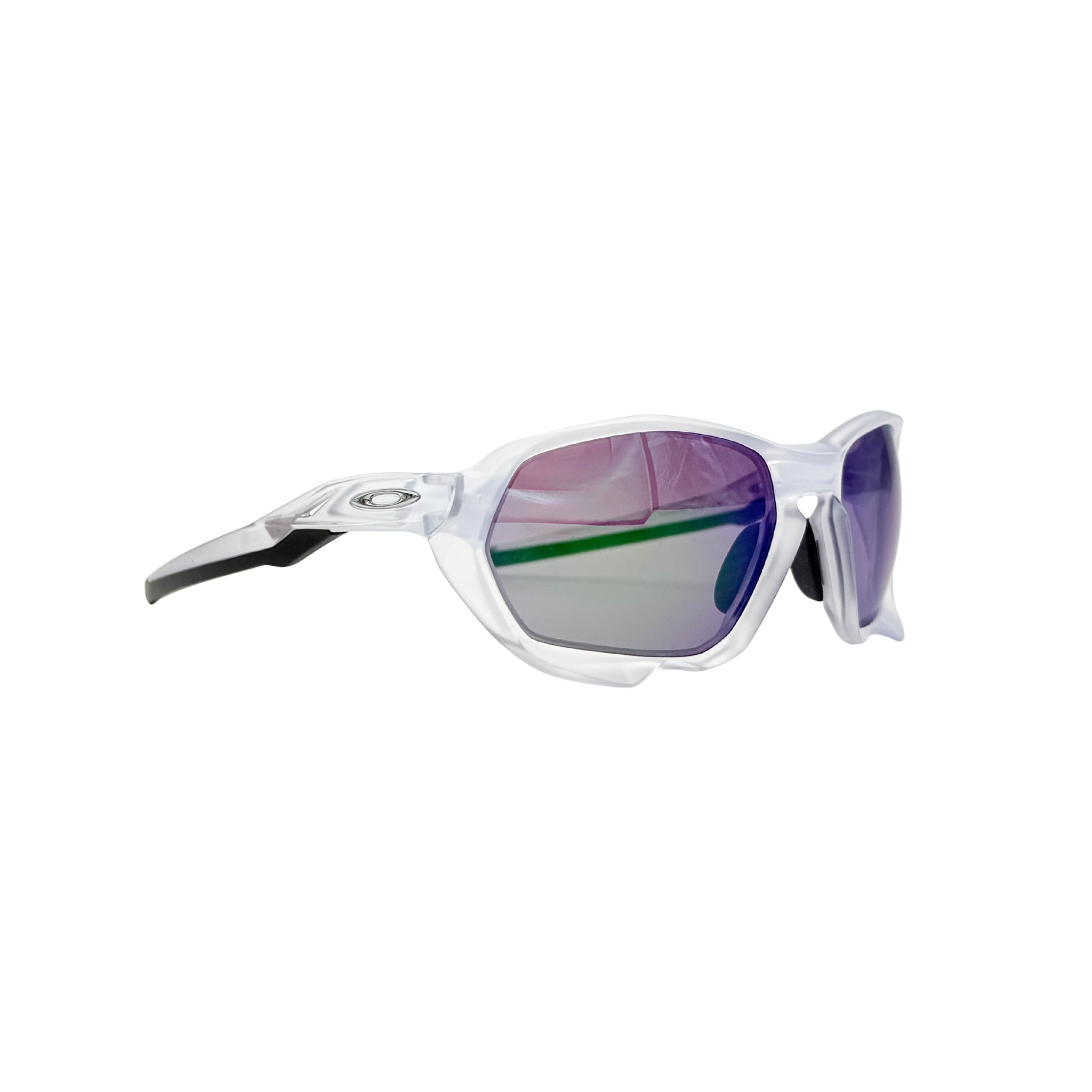 Oakley Plazma OO9019A Prizm Jade Road Sunglasses Matte Clear