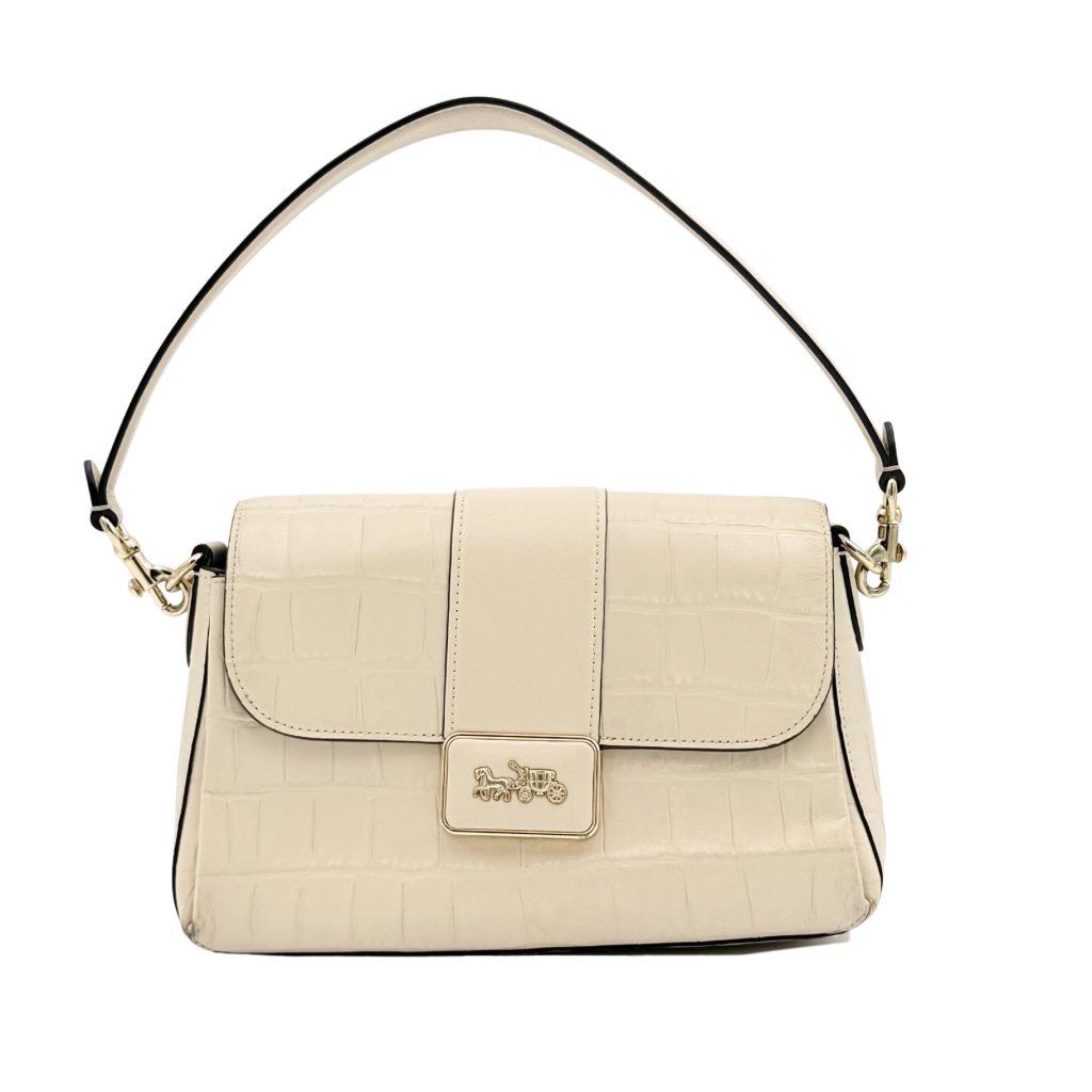 Coach Grace Shoulder Bag Ivory