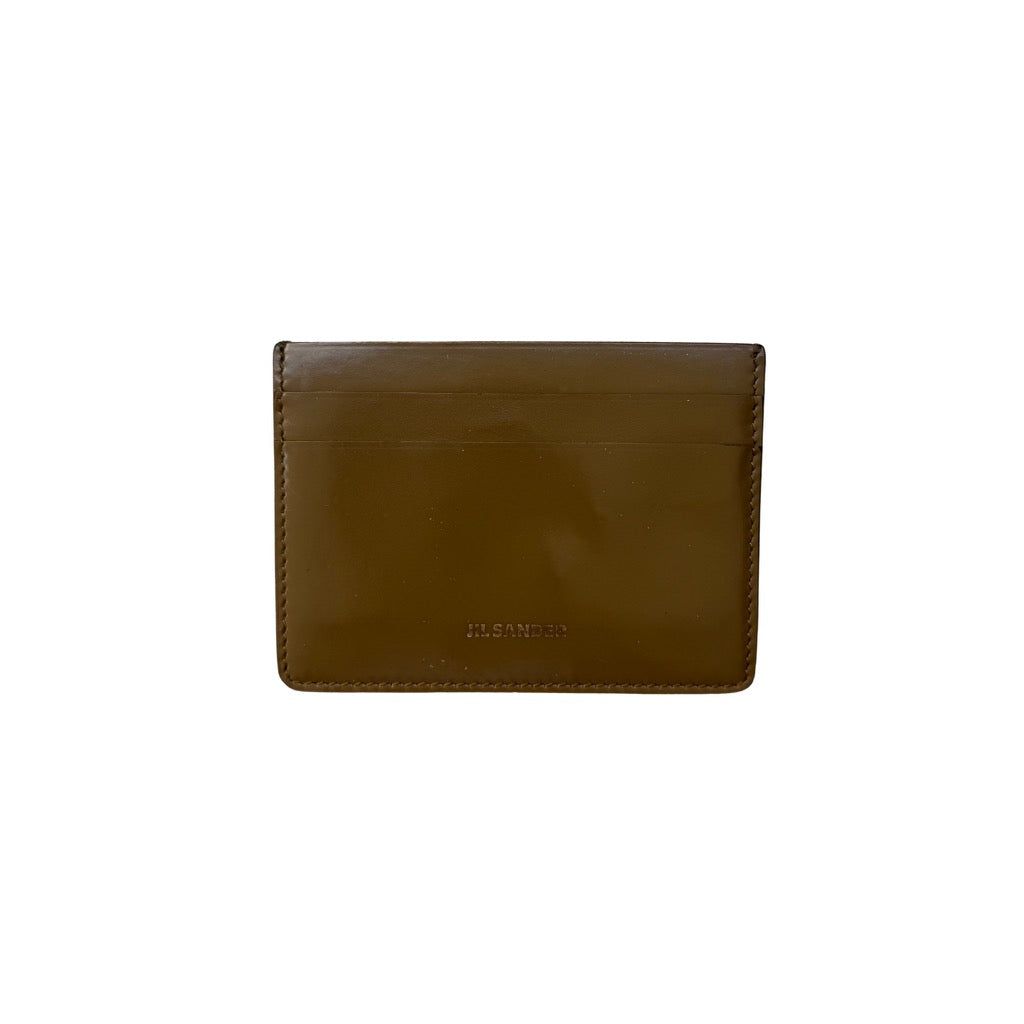 Jil Sander Cardholder Brown