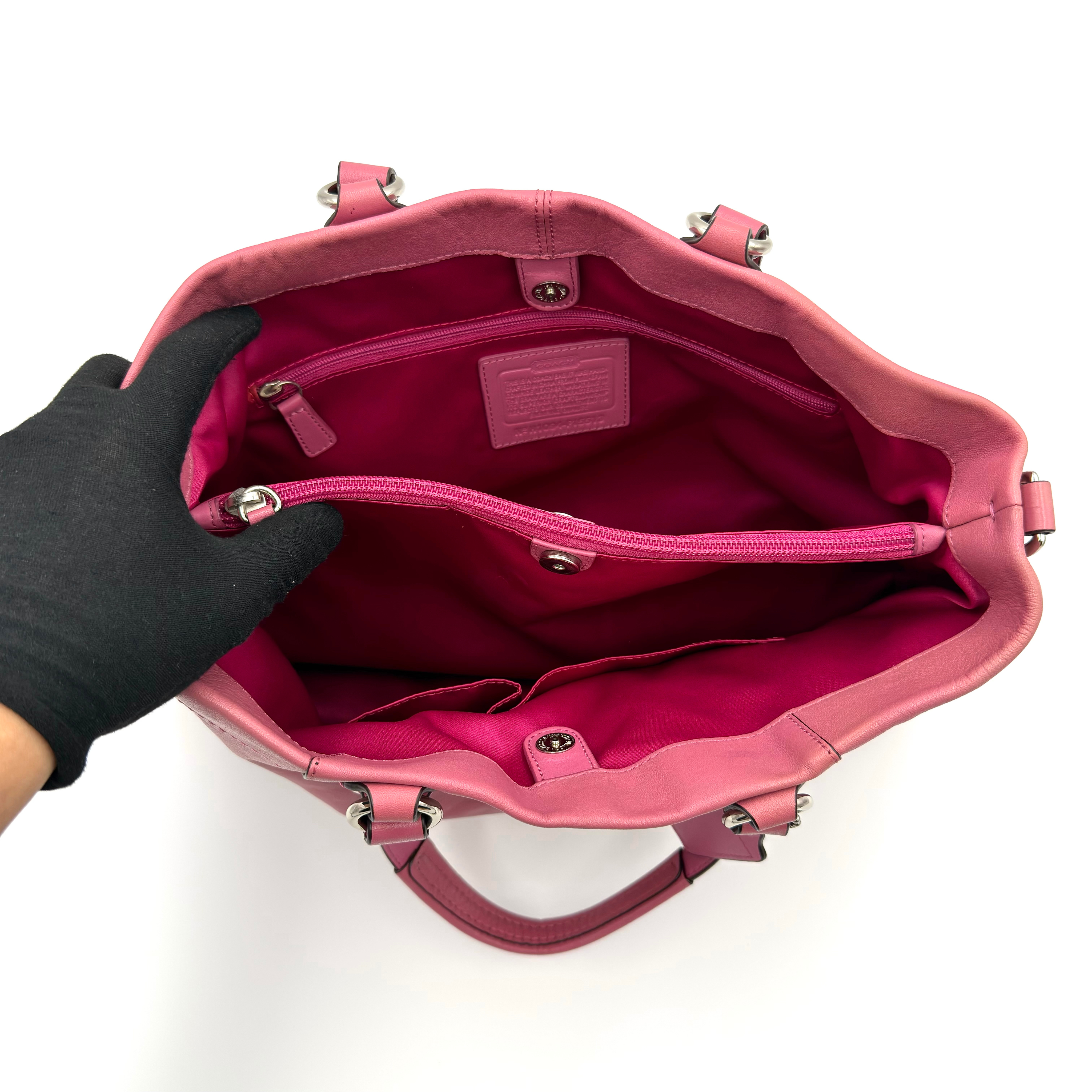 Coach 2Way Ashley Shoulder Bag Pink