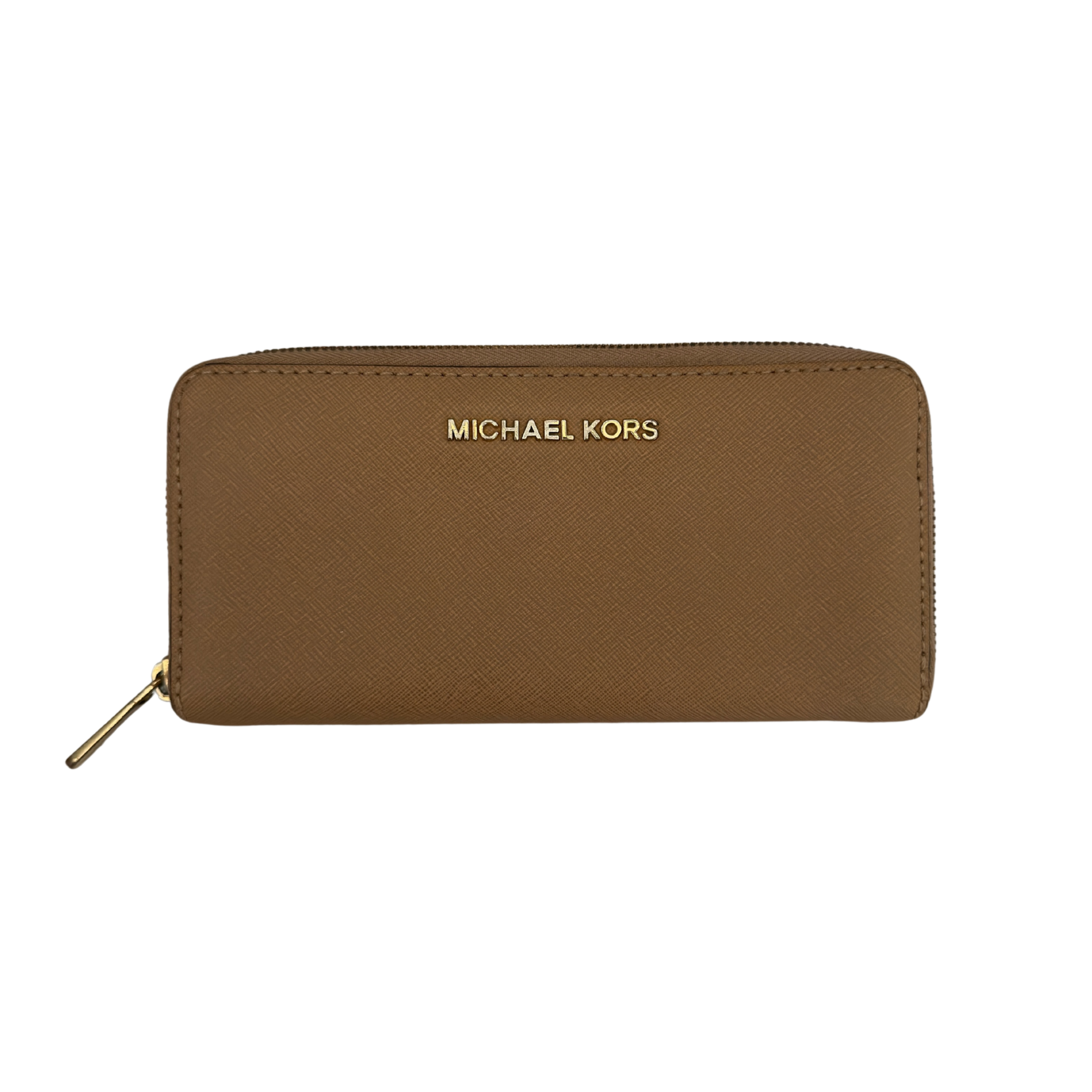 Michael Kors Jet Set Travel Zip-Around Saffiano Leather Continental Wallet