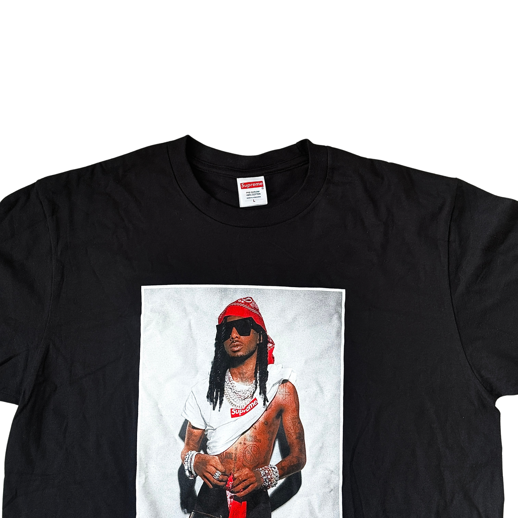(L) Supreme Playboi Carti Tee Black