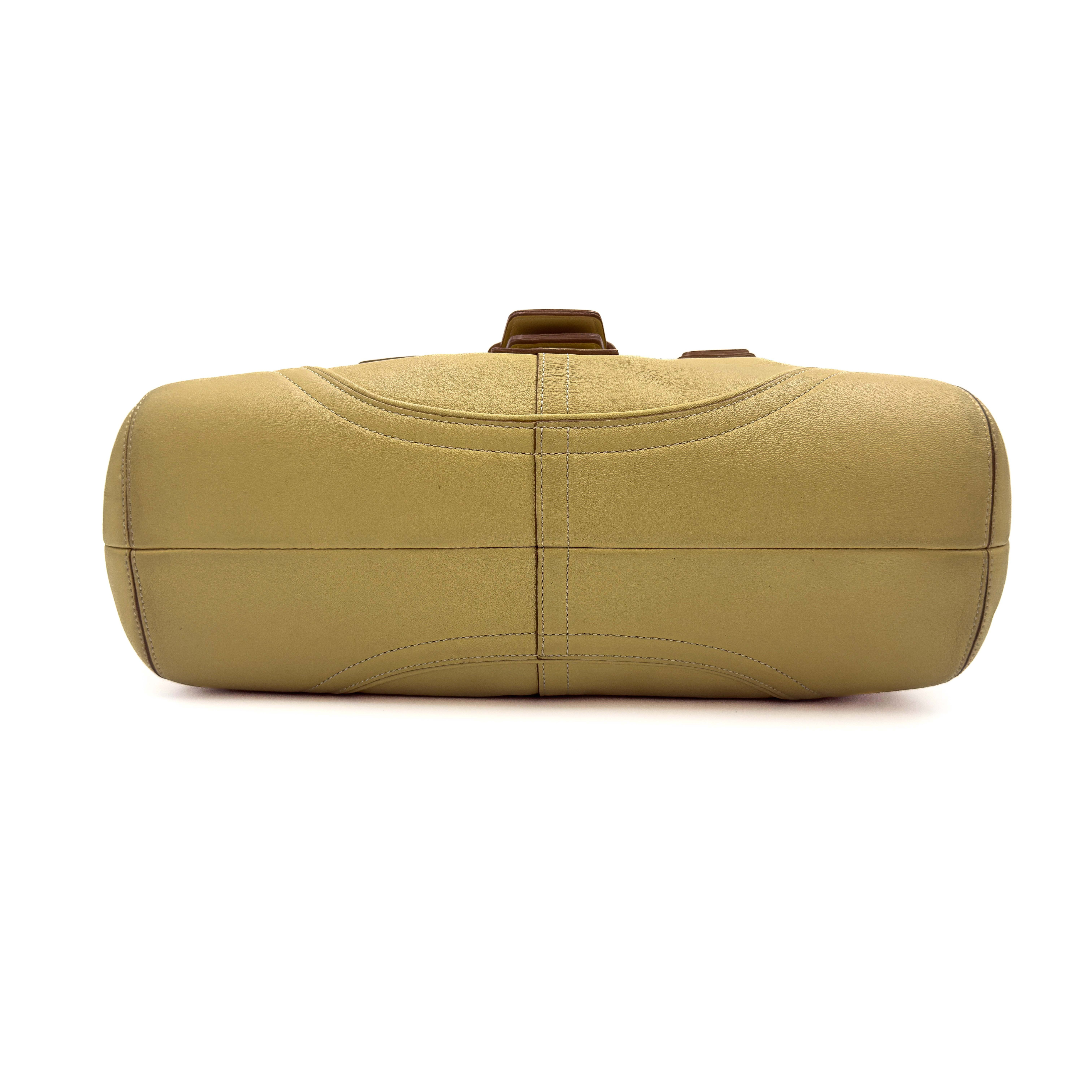 Coach Y2K Signature Soho Shoulder Bag Light Tan