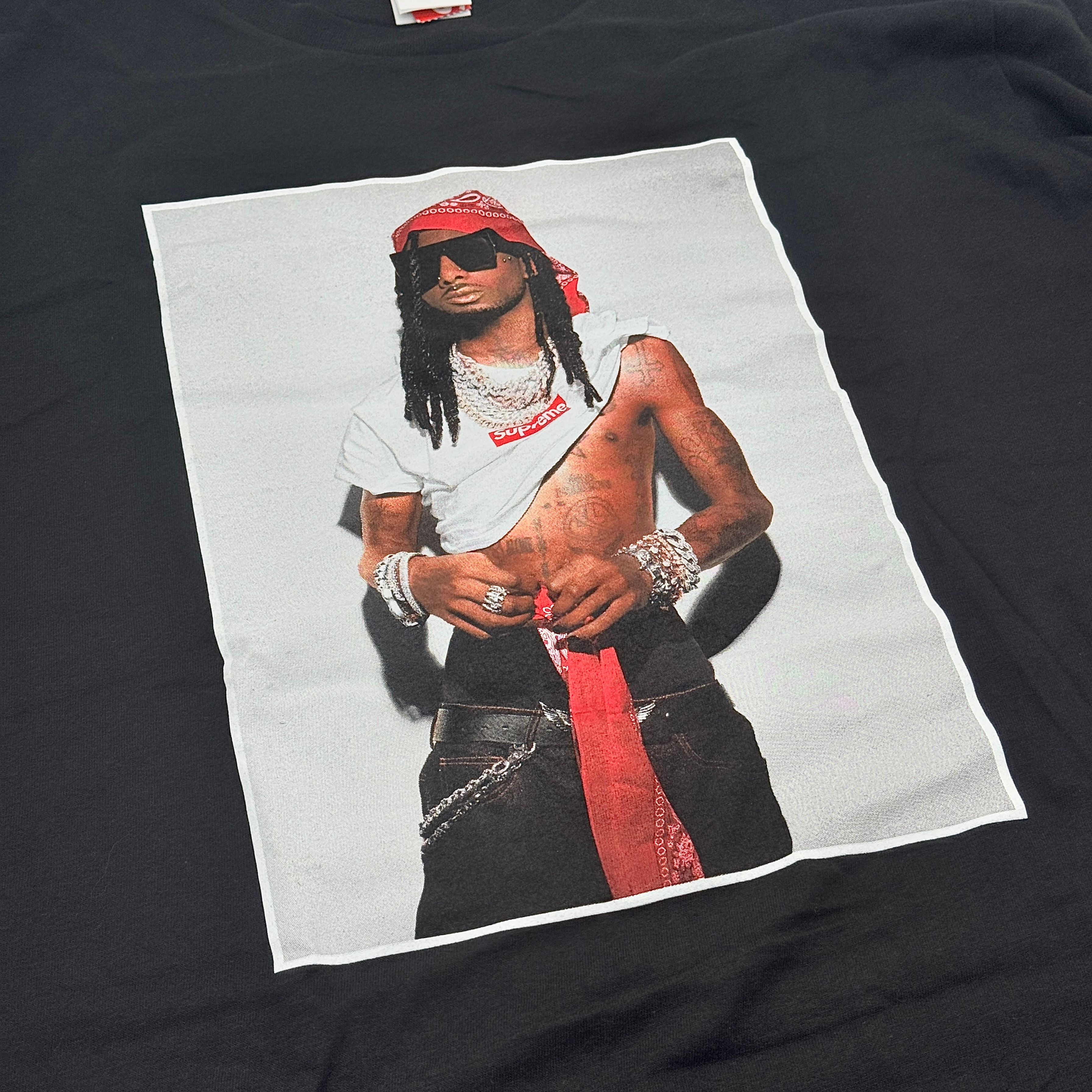 (L) Supreme Playboi Carti Tee Black