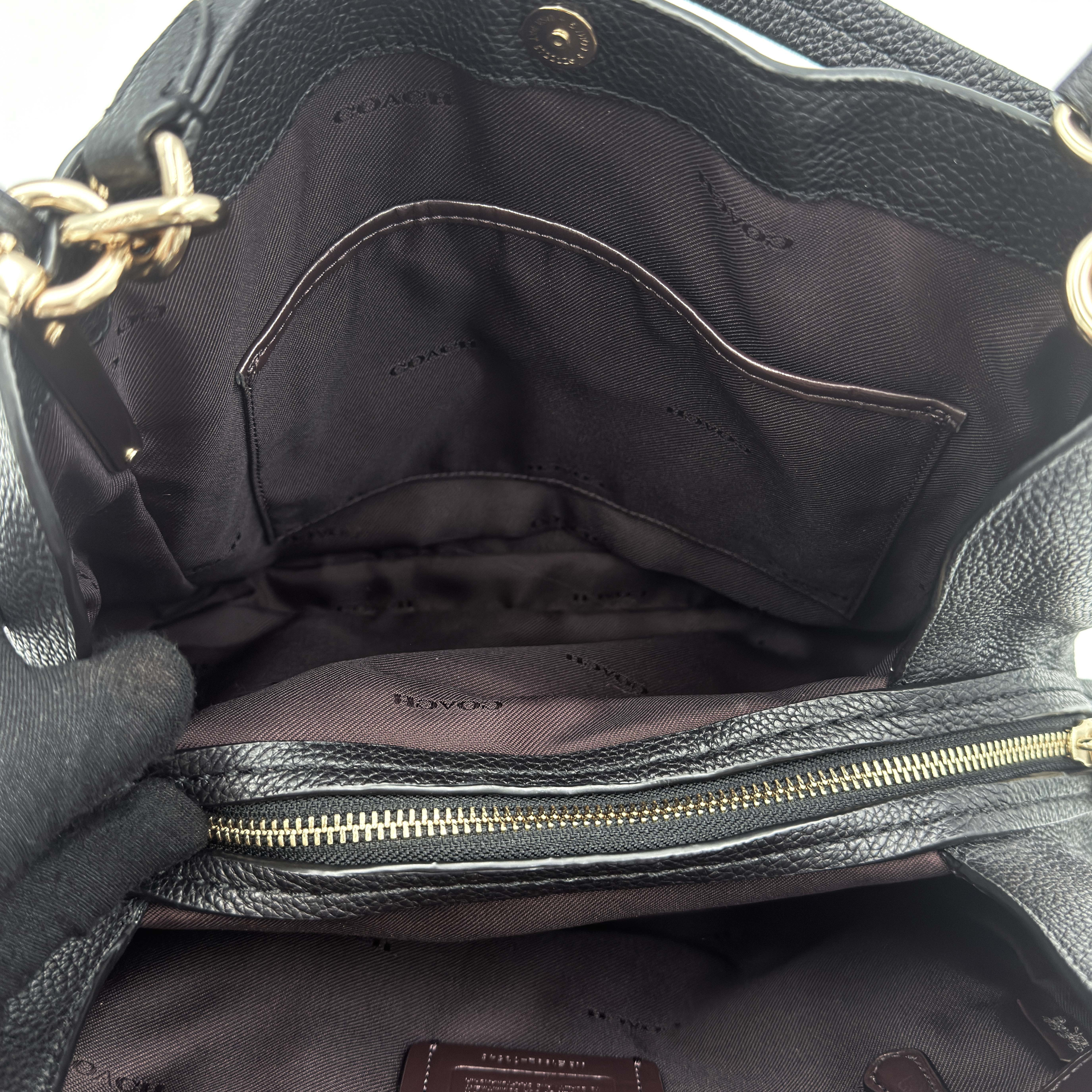 Coach Dalton 31 Shoulder Bag Black