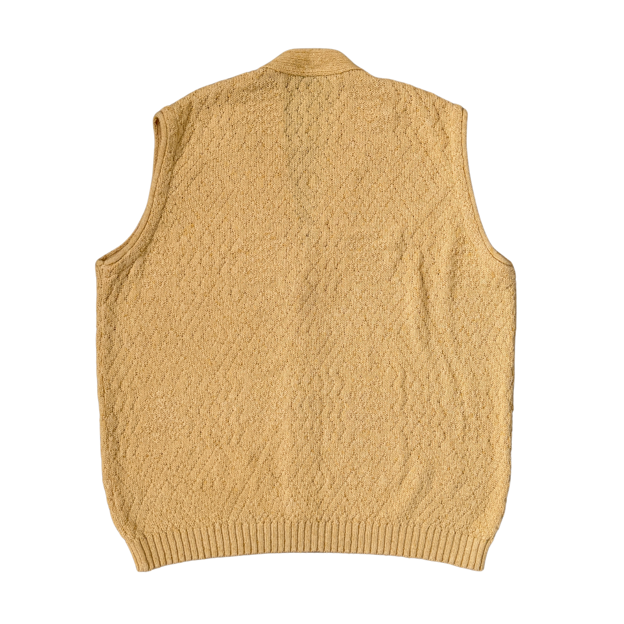 (M) Givenchy Knit Sweater Vest Yellow