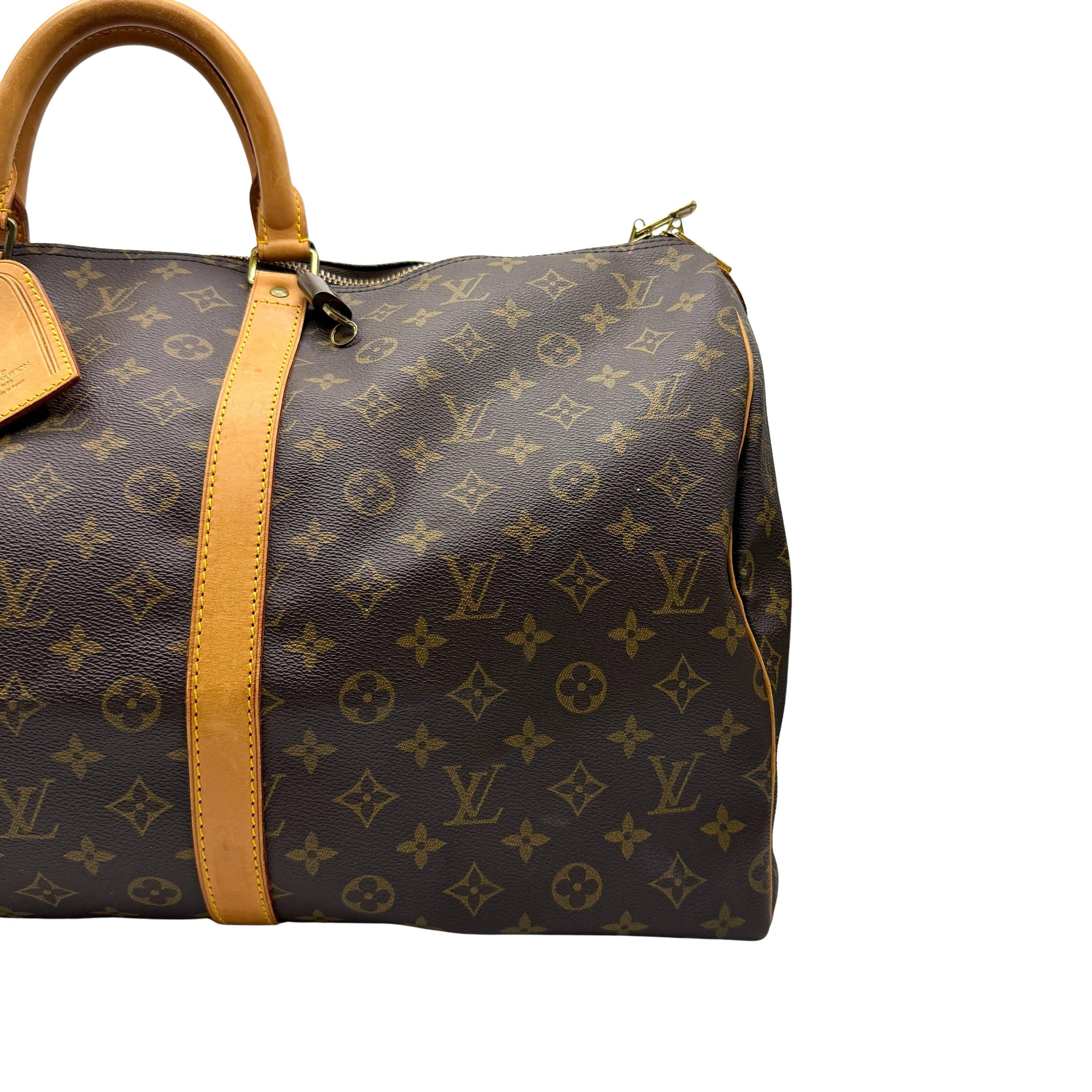 Louis Vuitton Monogram Keepall 55 Duffle Bag