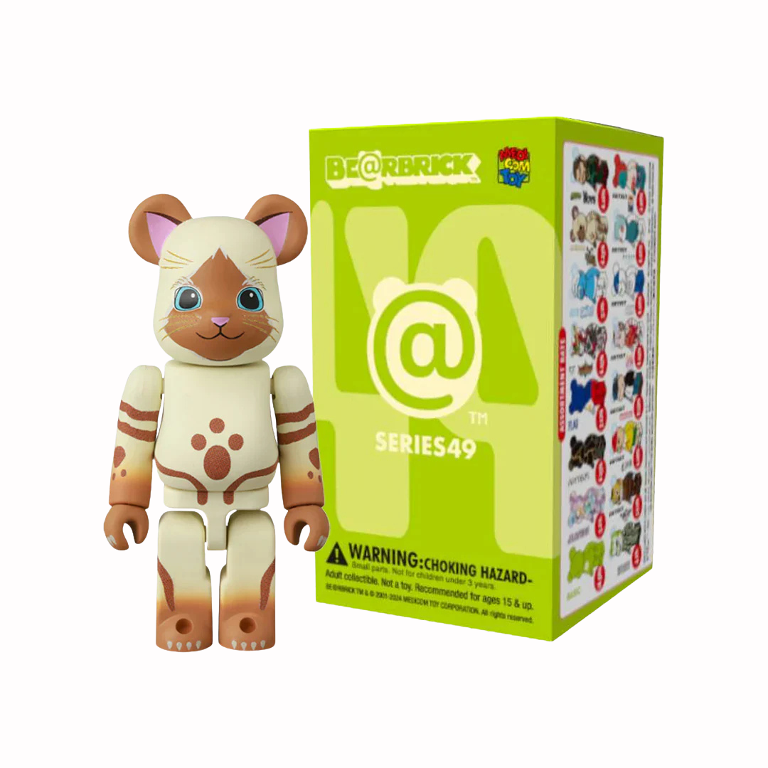 MEDICOM BE@RBRICK Series 49 Blind Box Figures – 100% size collectible toys with assorted character designs