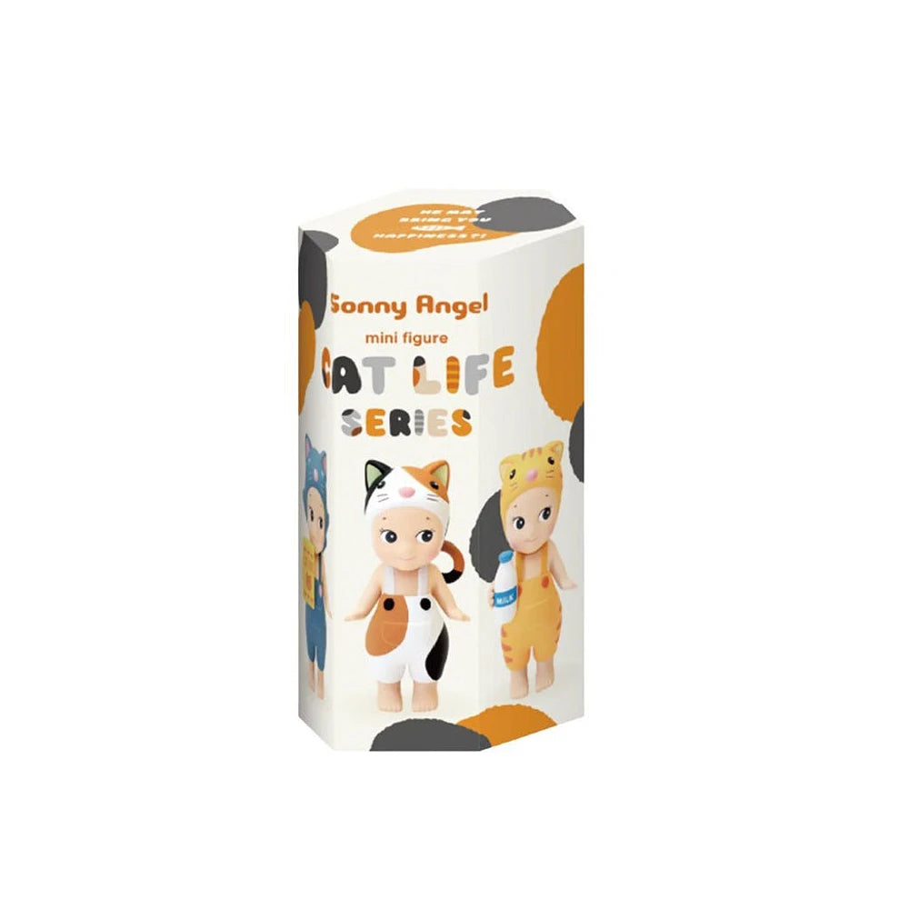 Sonny Angel collectible figure from Cat Life Series, featuring a charming mini angel design with themed headgear.