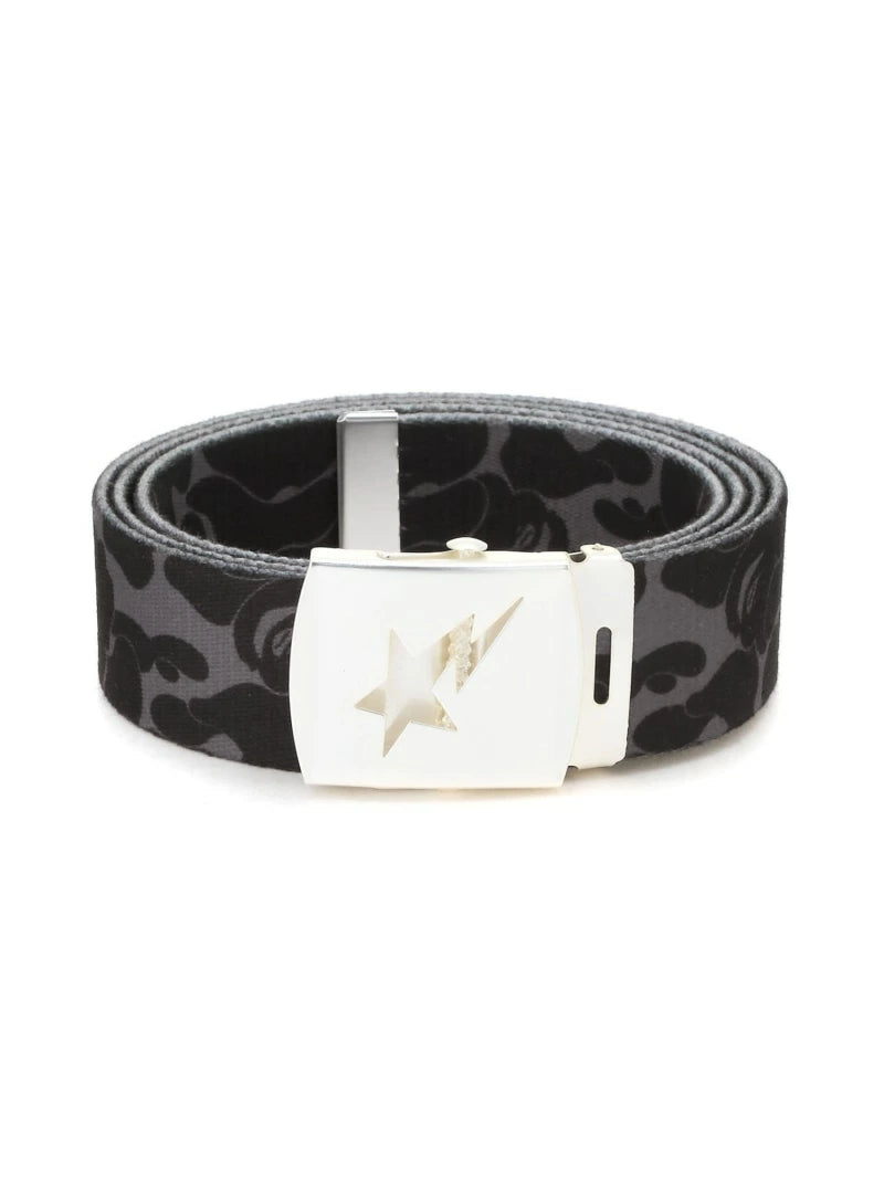 BAPE ABC Camo GI Belt Black