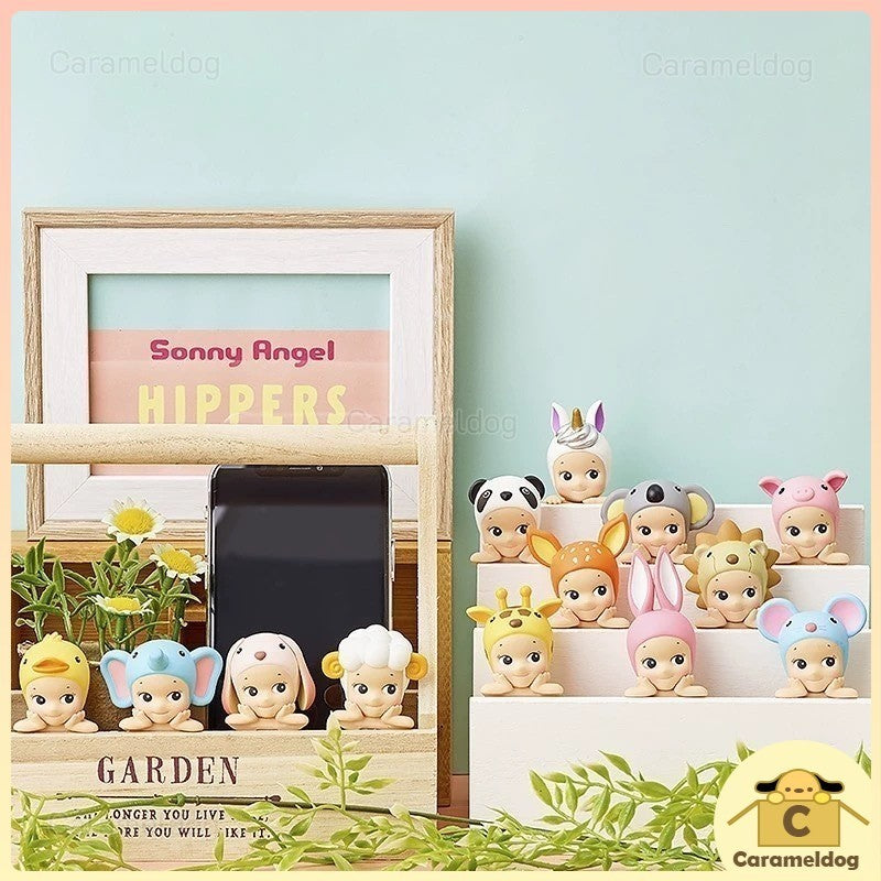 Sonny Angel collectible figure from Hippers Animal Series, featuring a charming mini angel design with themed headgear.
