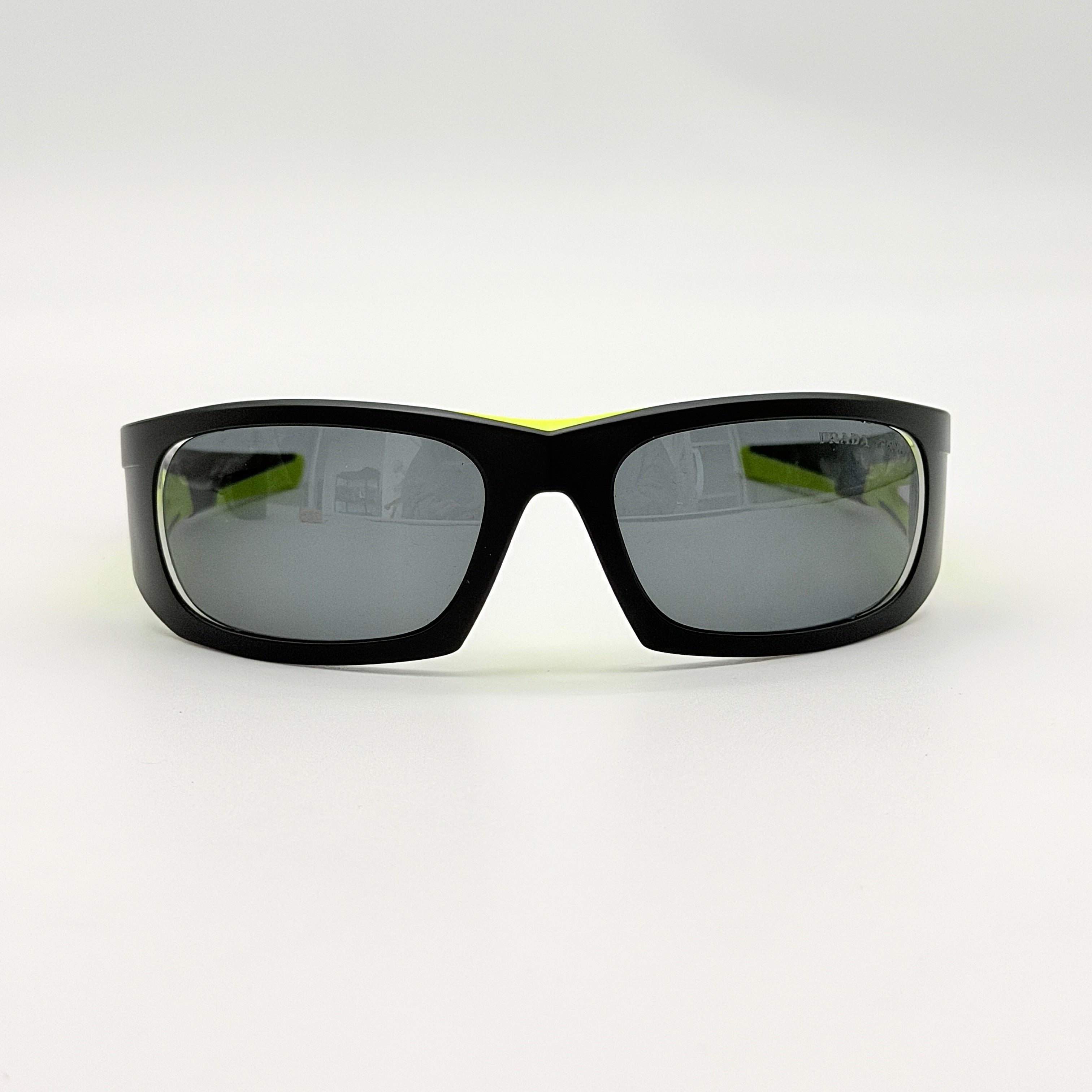 Prada Linea Rossa Impavid SPS02Y Sunglasses Neon Yellow/Black