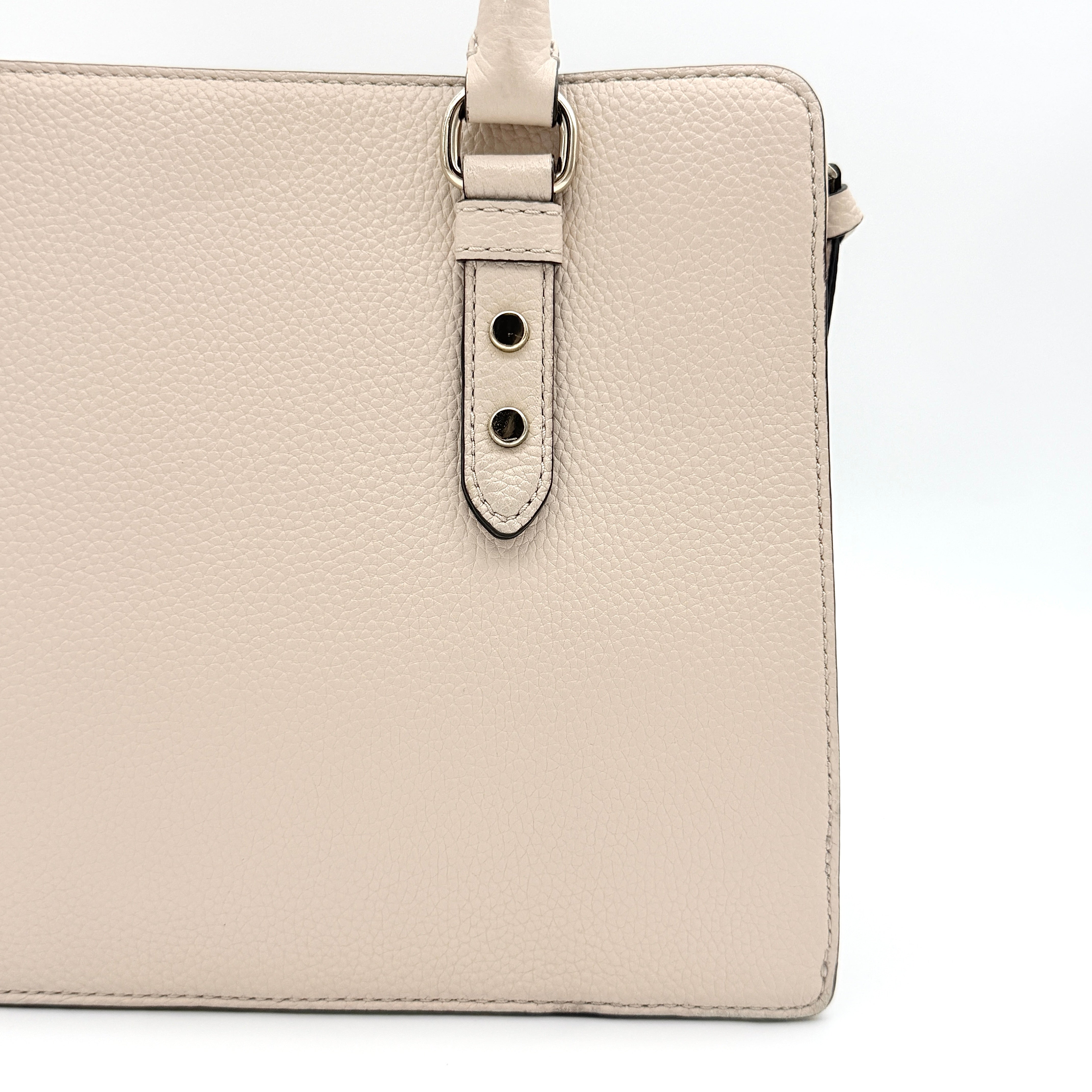 Kate Spade Mulberry Street Lise Satchel Handbag Cream