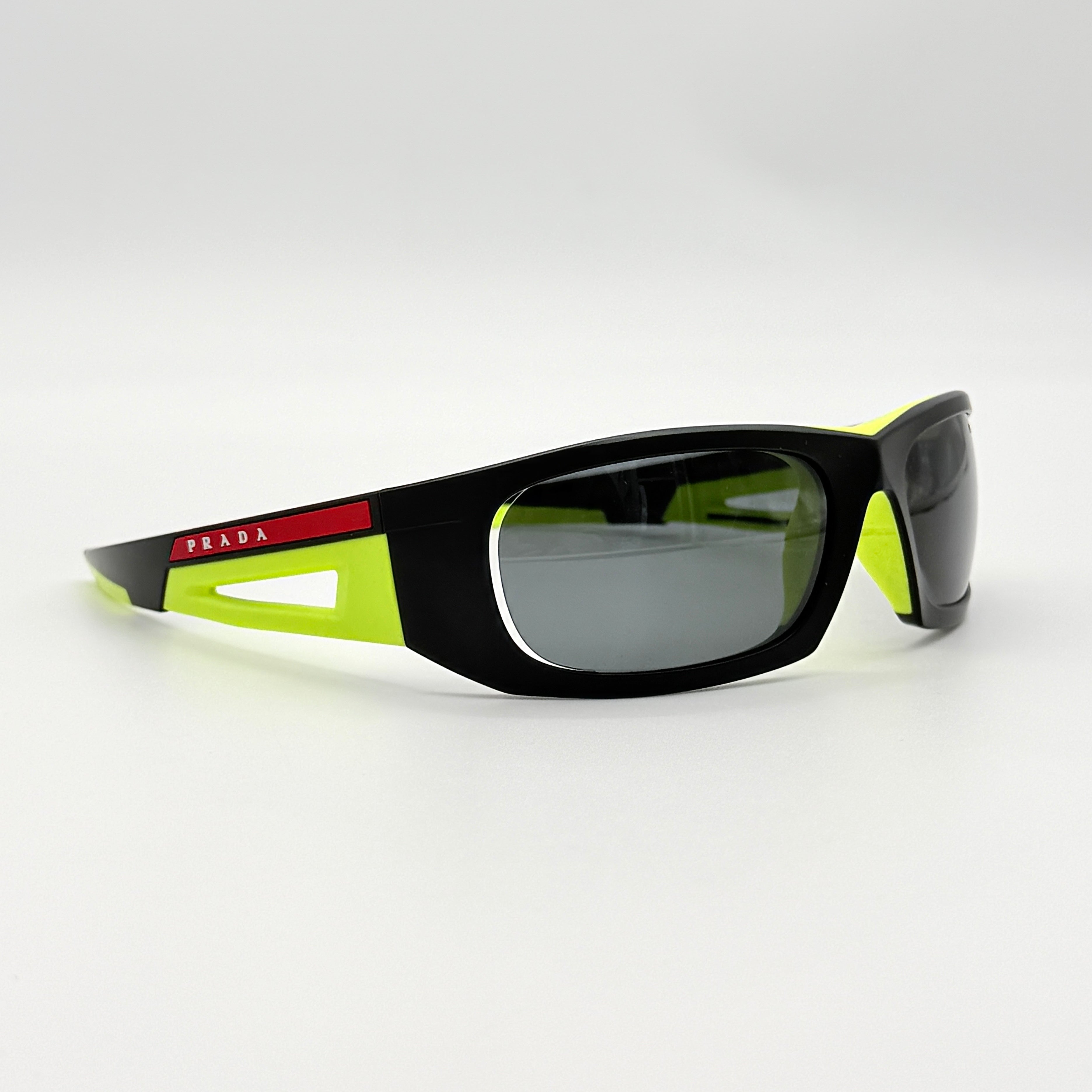 Prada Linea Rossa Impavid SPS02Y Sunglasses Neon Yellow/Black