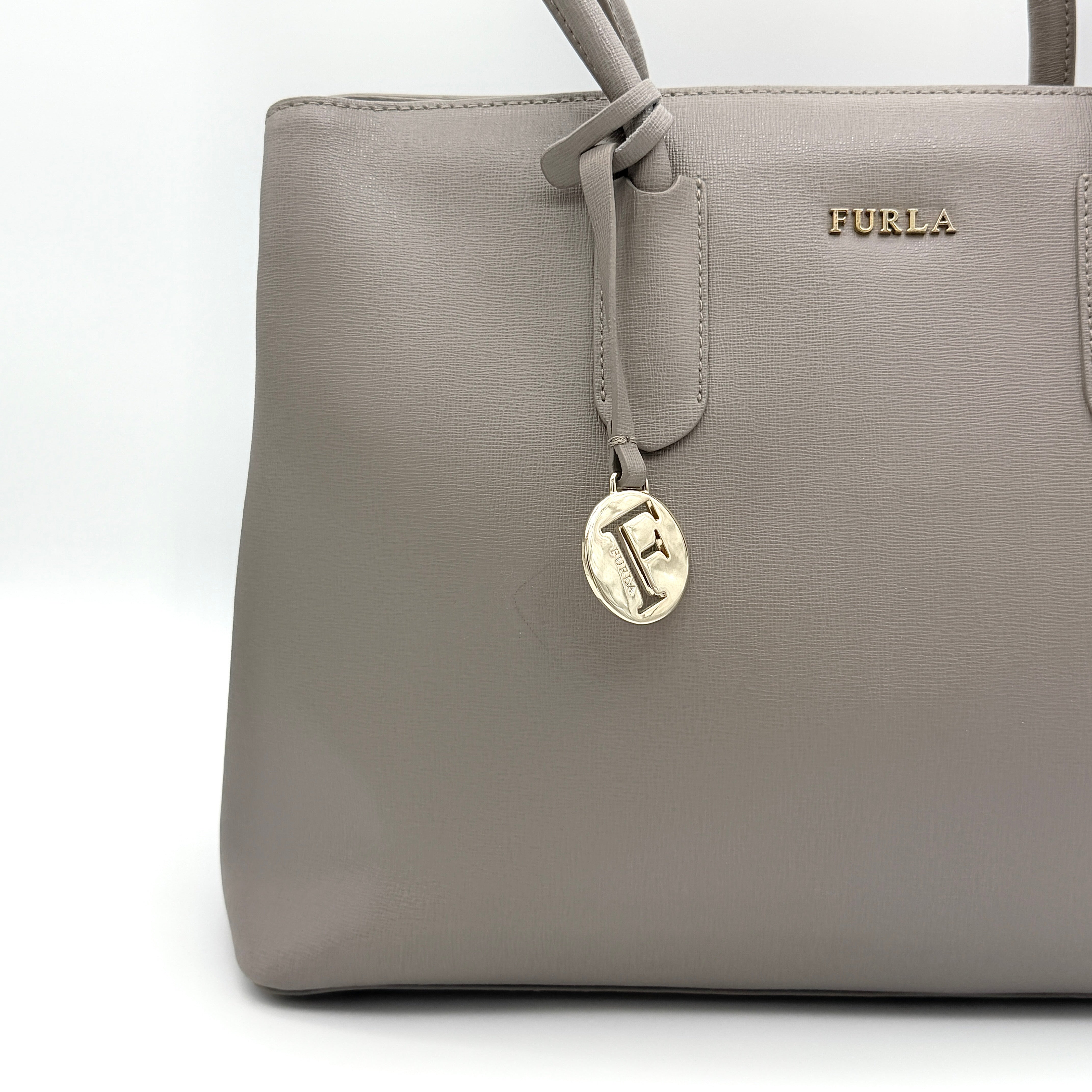 Furla Tessa Handbag Grey
