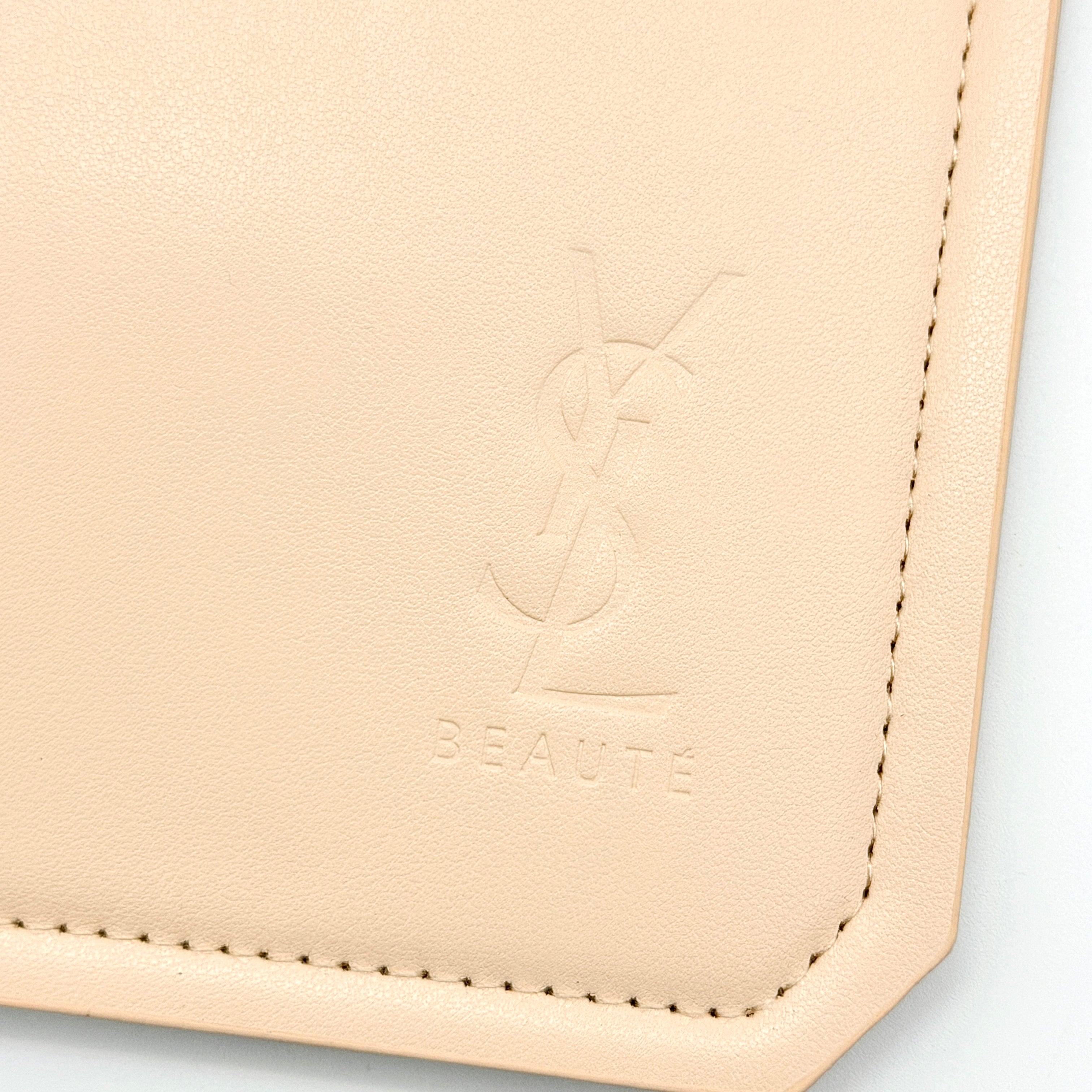 YSL Saint Laurent Beaute Pouch Beige