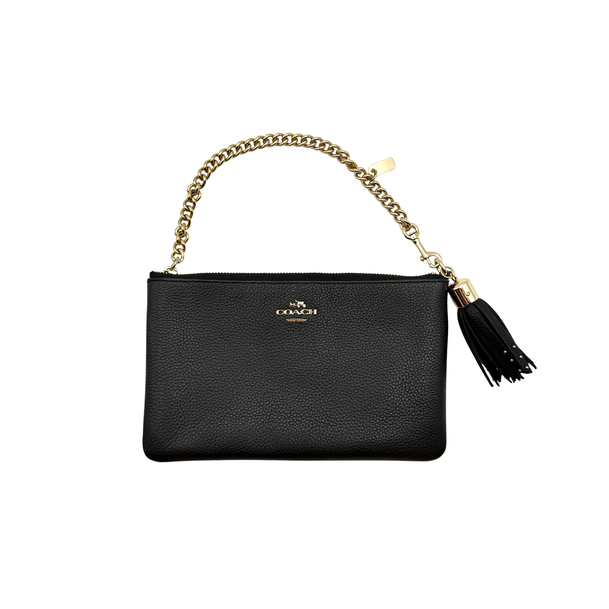 Coach Pebble Nolita 19 Shoulder Bag Black