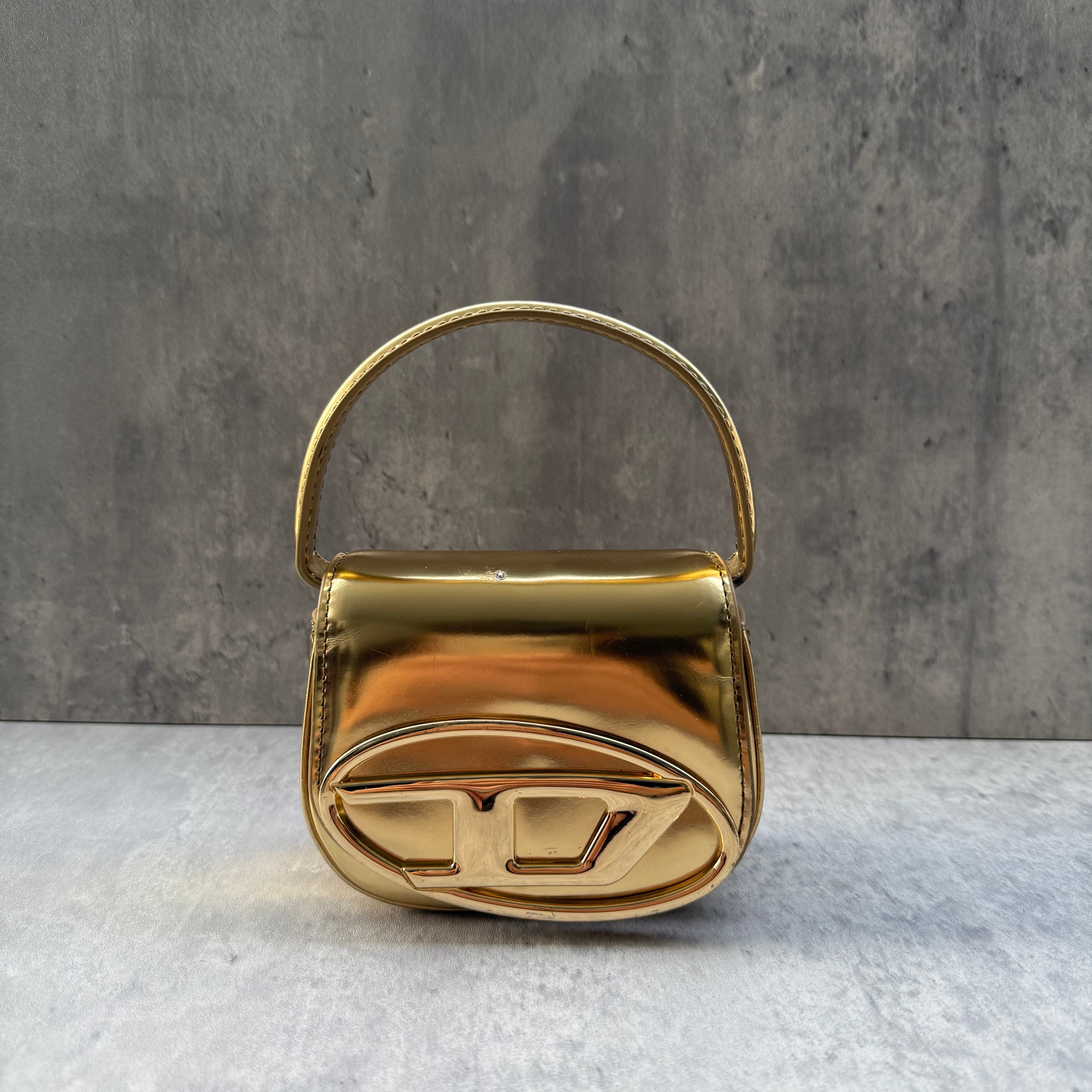 Diesel 1DR-XS-S Mini Bag Gold