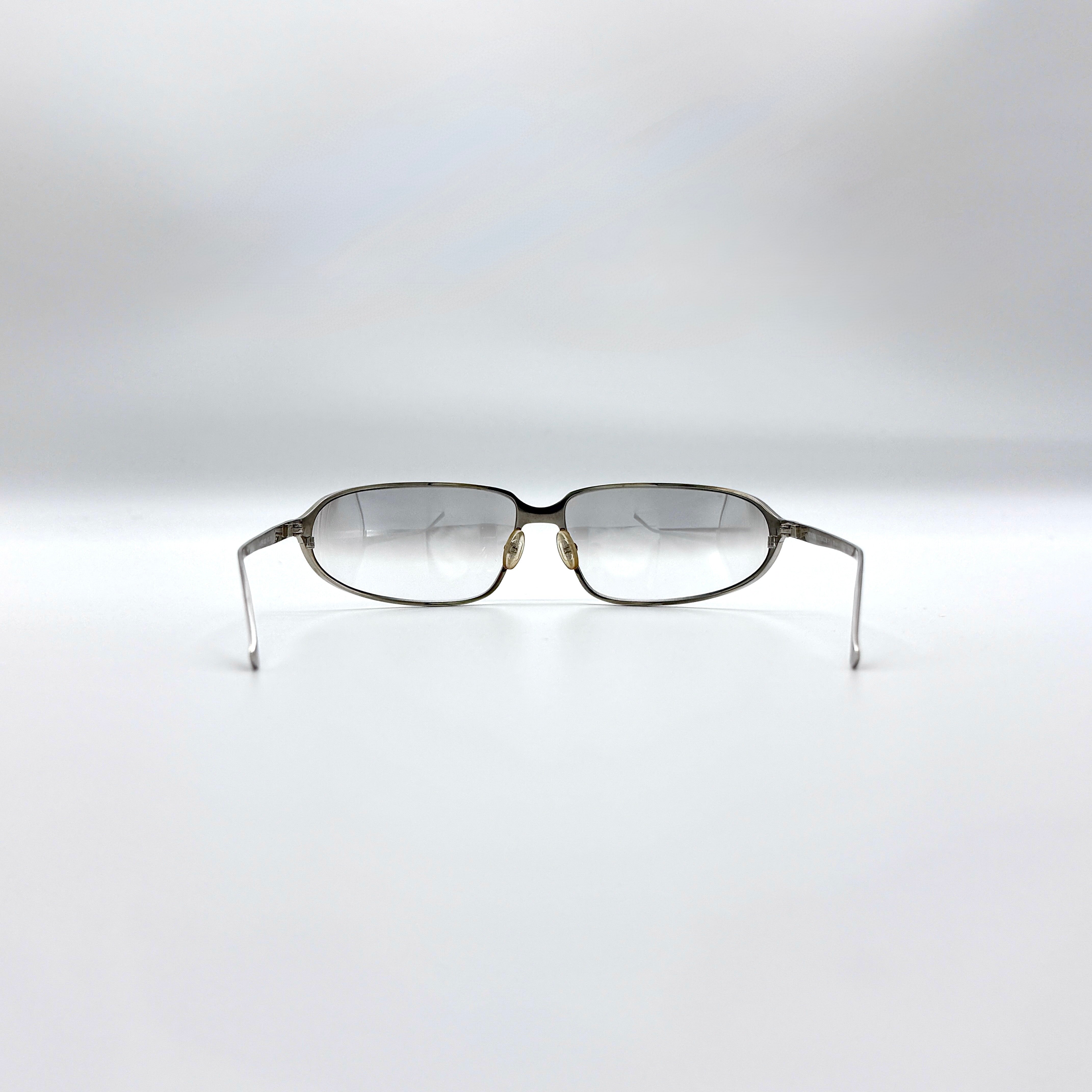 Prada Titanium Vintage Sunglasses Silver