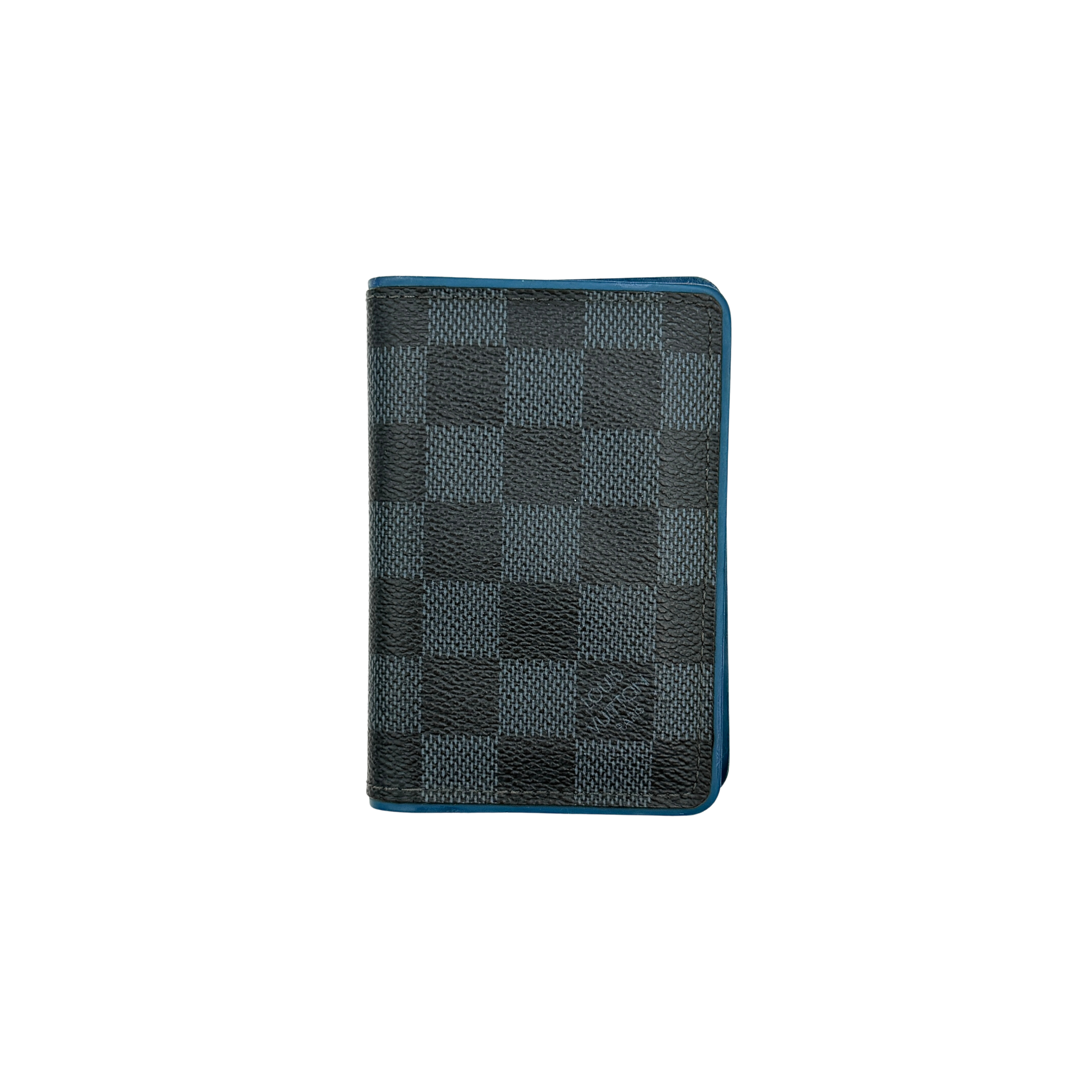 Louis Vuitton Damier Graphite Canvas Pocket Organiser Black/Blue
