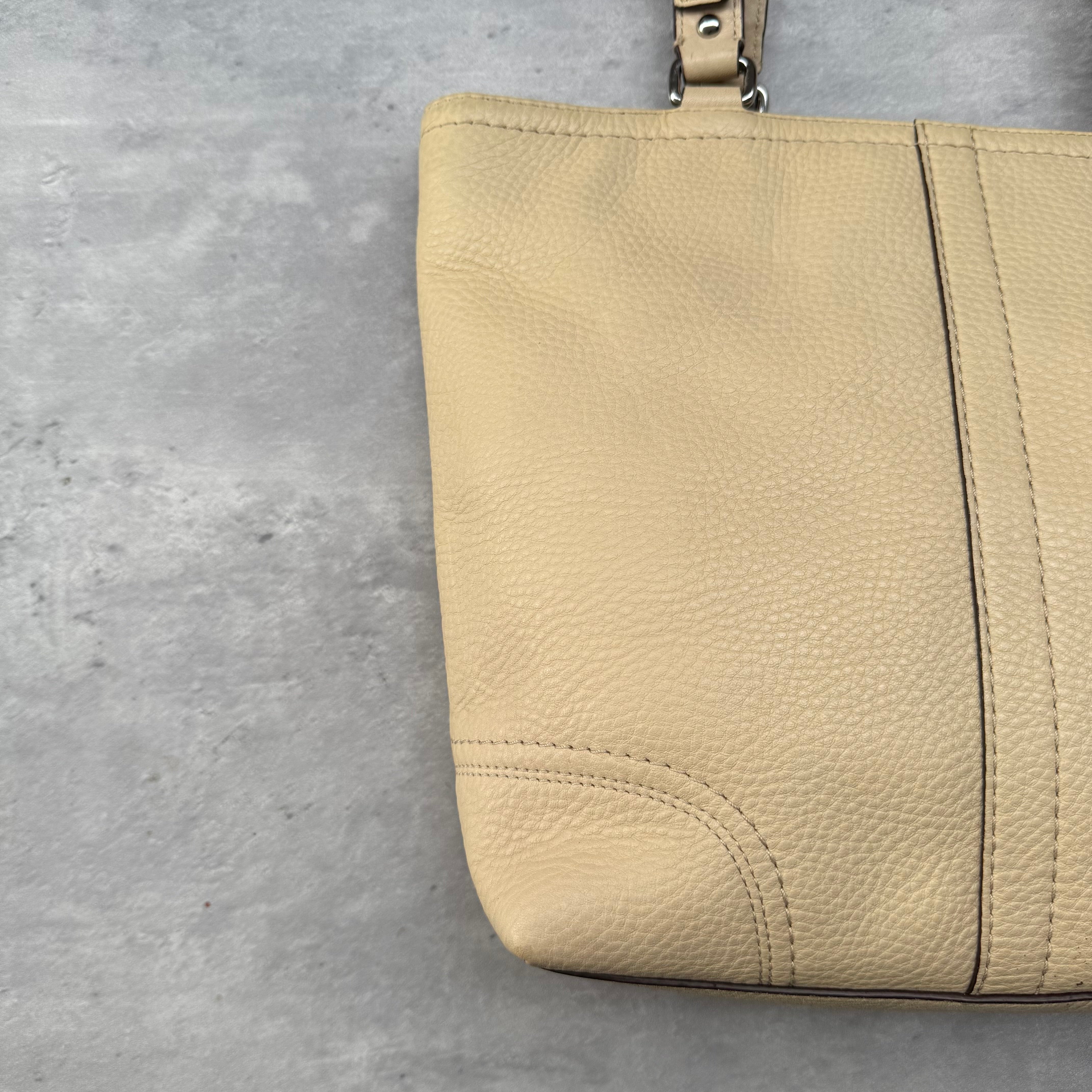 Coach Hamilton Tote Bag Cream