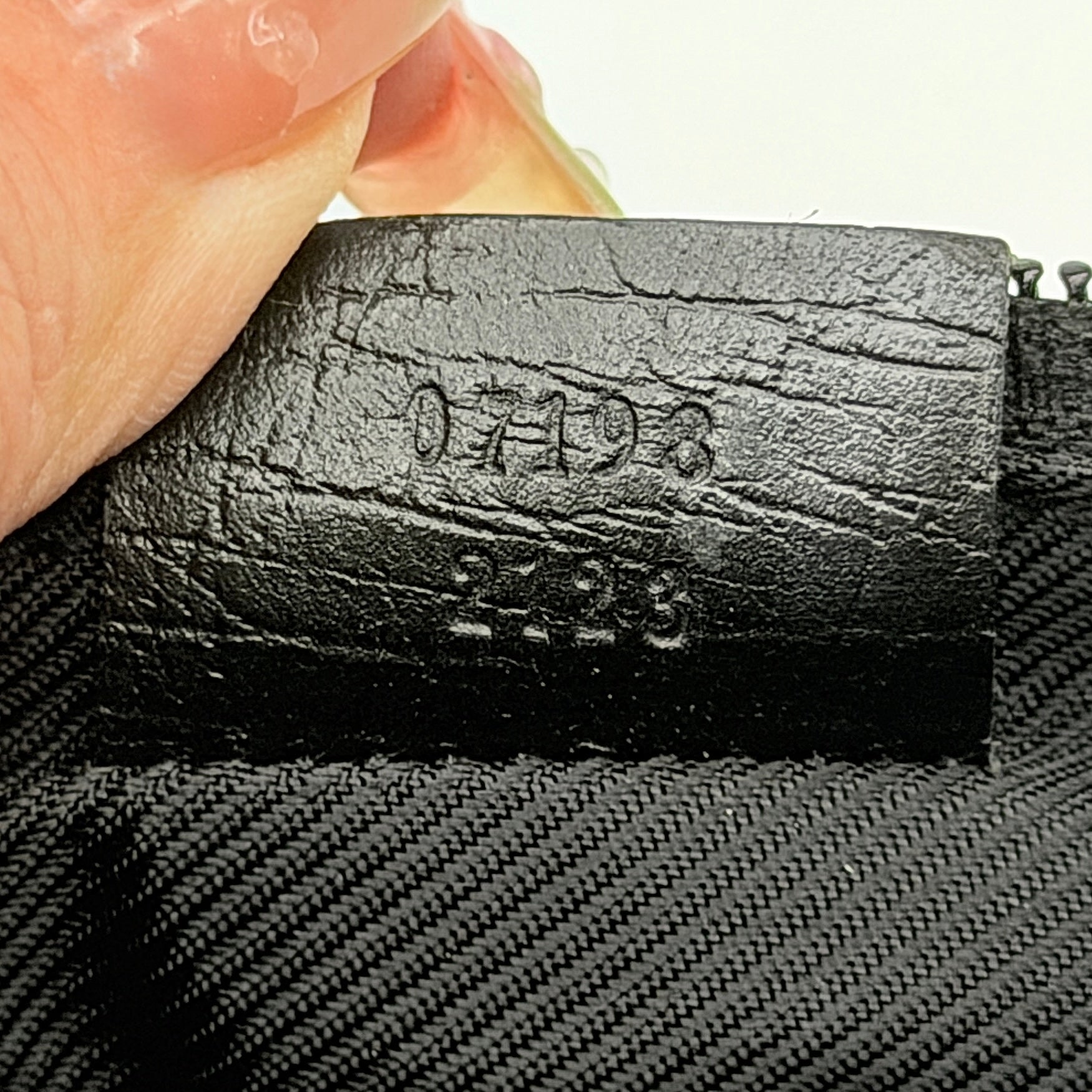 Gucci GG Monogram Pochette Boat Shoulder Bag Black
